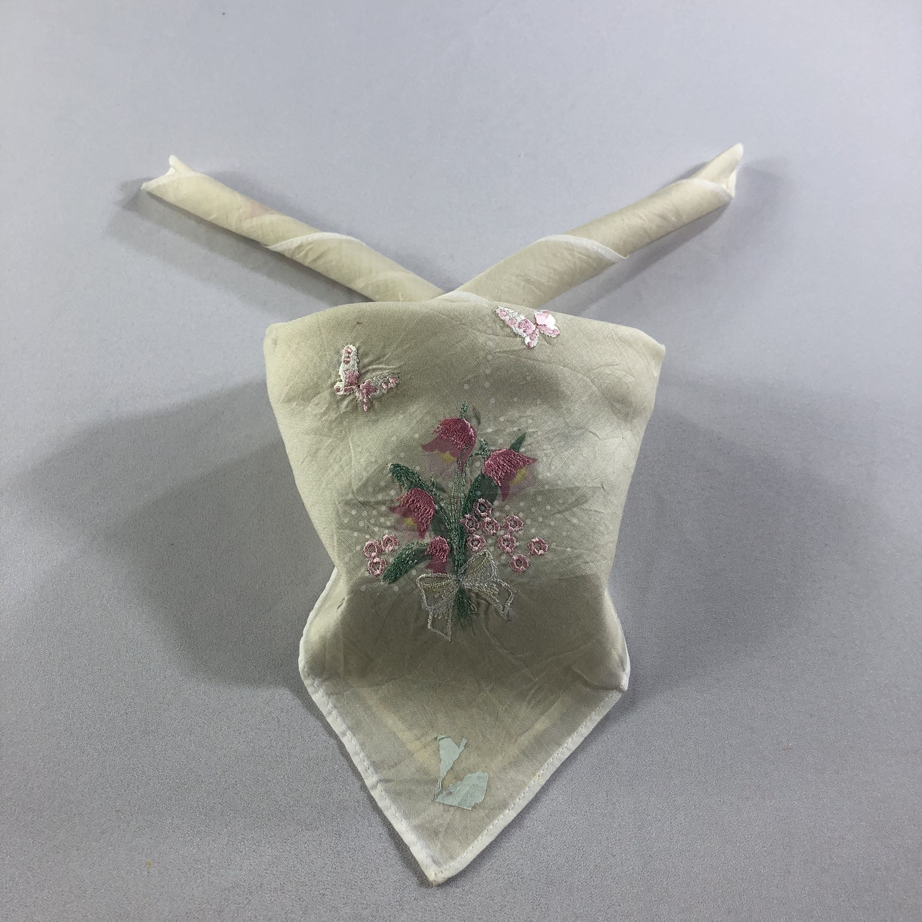 Hanae Mori × Japanese Brand × Vintage Hanae Mori Handkerchief Neckerchief Bandana H2096 Size ONE SIZE - 2 Thumbnail
