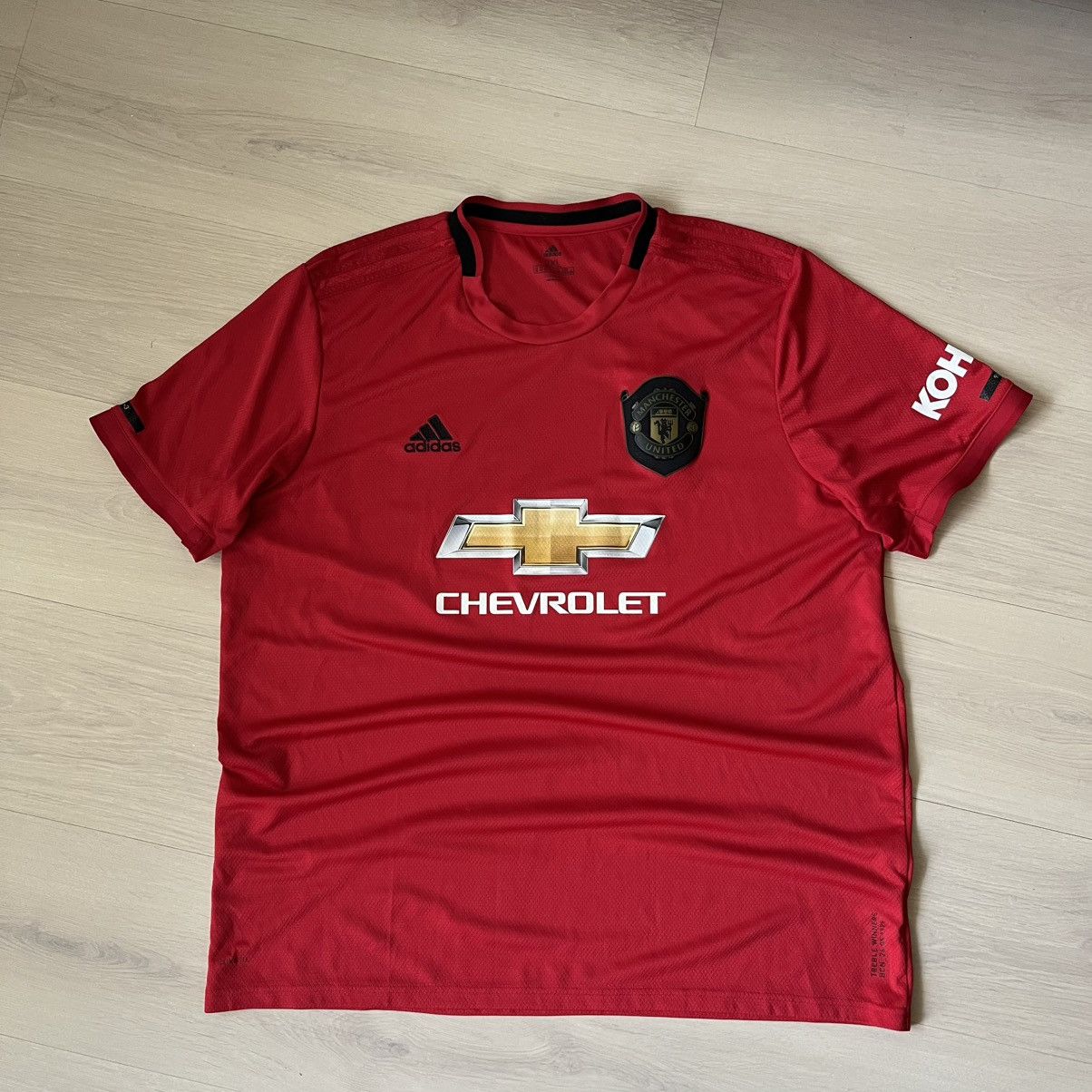 Manchester United 2019/20 Home Shirt Adidas Soccer Jersey