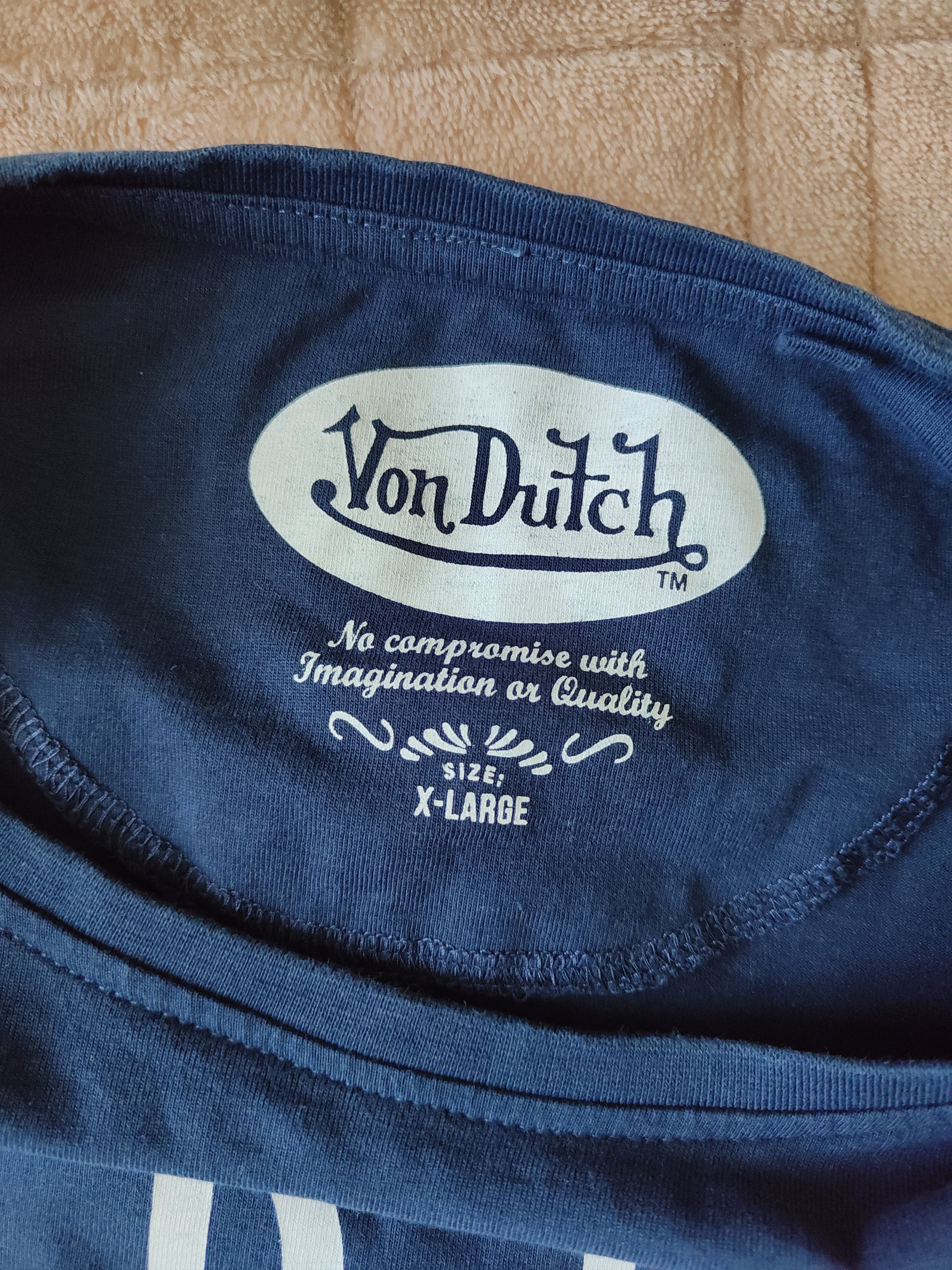Von Dutch Von Dutch T-shirt Von Dutch Navy Blue Shirt Tee M/L Size US M / EU 48-50 / 2 - 4 Thumbnail