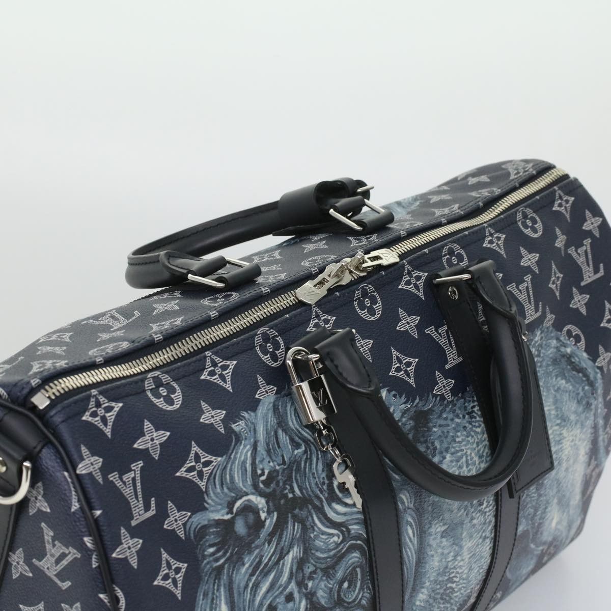 Louis Vuitton LOUIS VUITTON Monogram Savanna Keepall Bandouliere 45 Size ONE SIZE - 6 Thumbnail