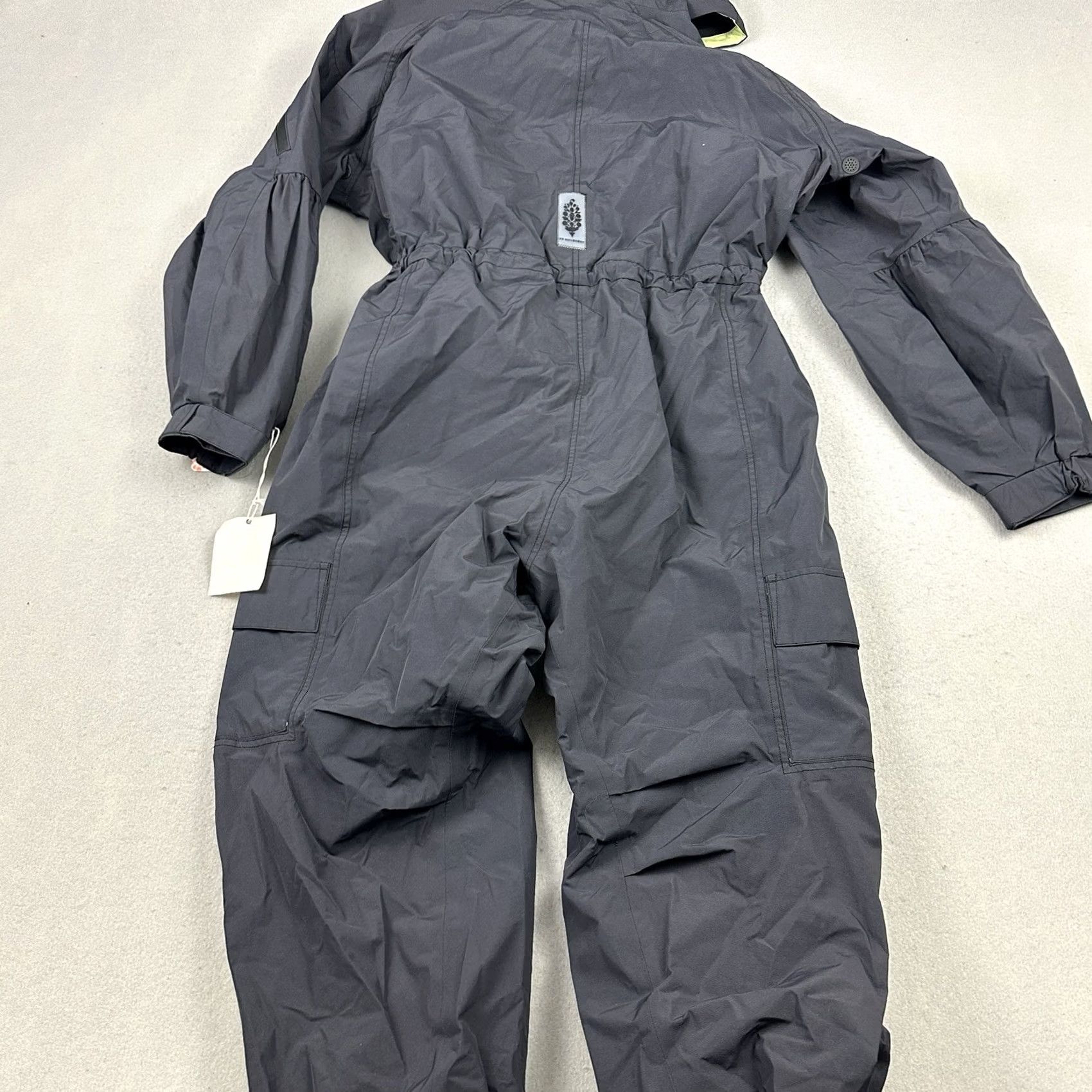 Free People Free People FP Movement Jumpsuit Women Medium Black Packable Ski Hood M Decade Ski Theme Pockets Size 32" / US 10 / IT 46 - 5 Thumbnail