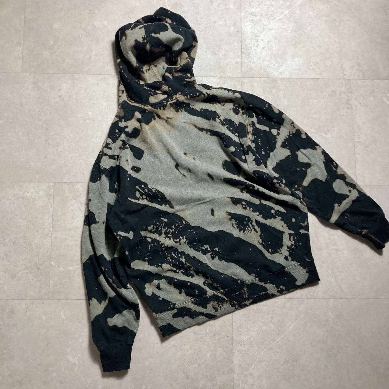 Volcom Volcom Stone Co Skateboard Tie Dye Bleached Hoodie Size US S / EU 44-46 / 1 - 8 Thumbnail