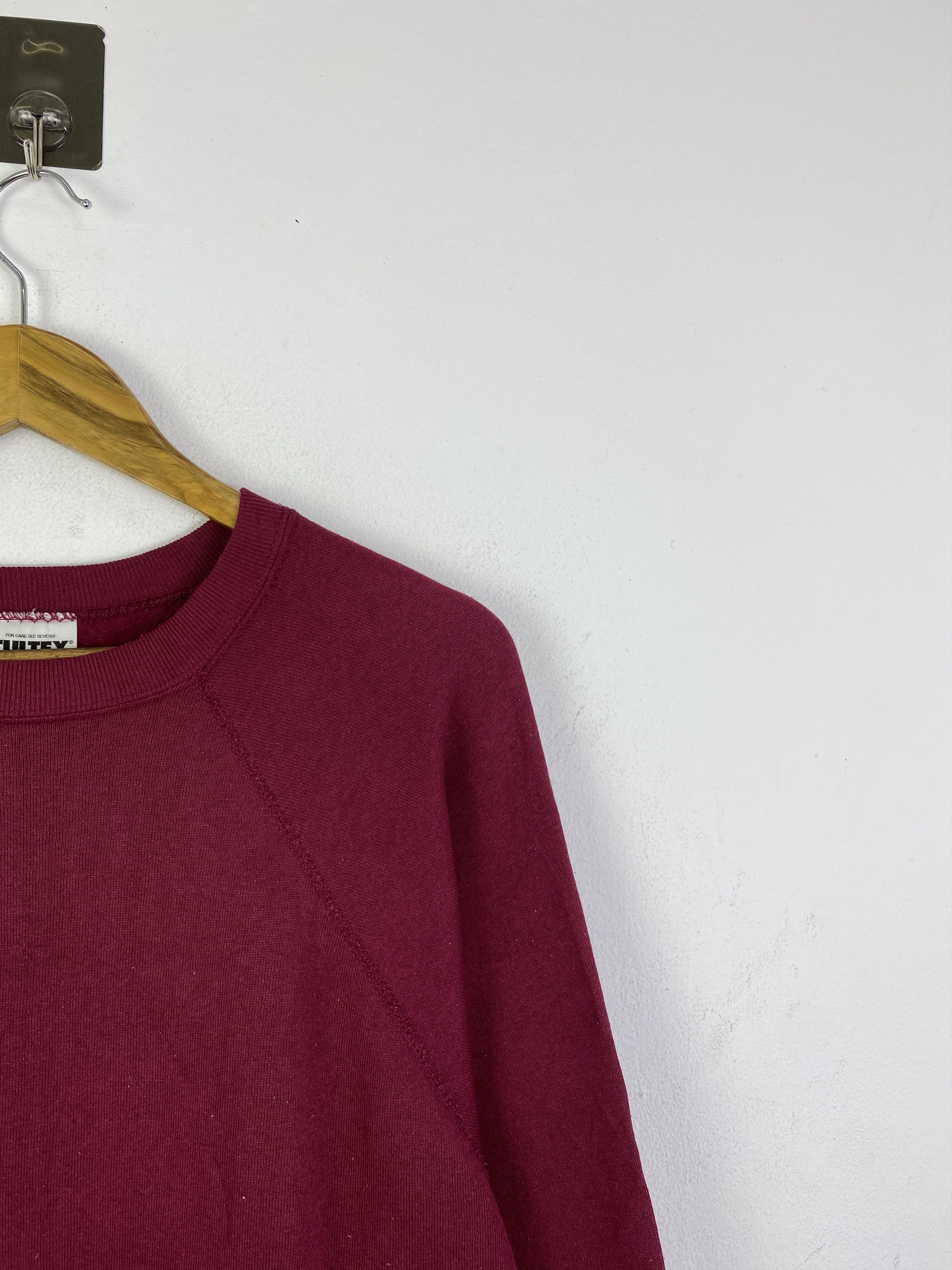 Vintage Vintage 90s Tultex Plain Pullover Sweatshirt SH0283 Size US XL / EU 56 / 4 - 8 Thumbnail