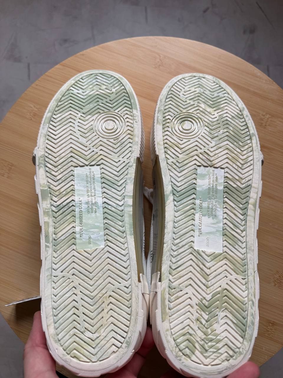 Off-White Off-white vulk low top leather sneakers Size US 10.5 / EU 43-44 - 10 Thumbnail