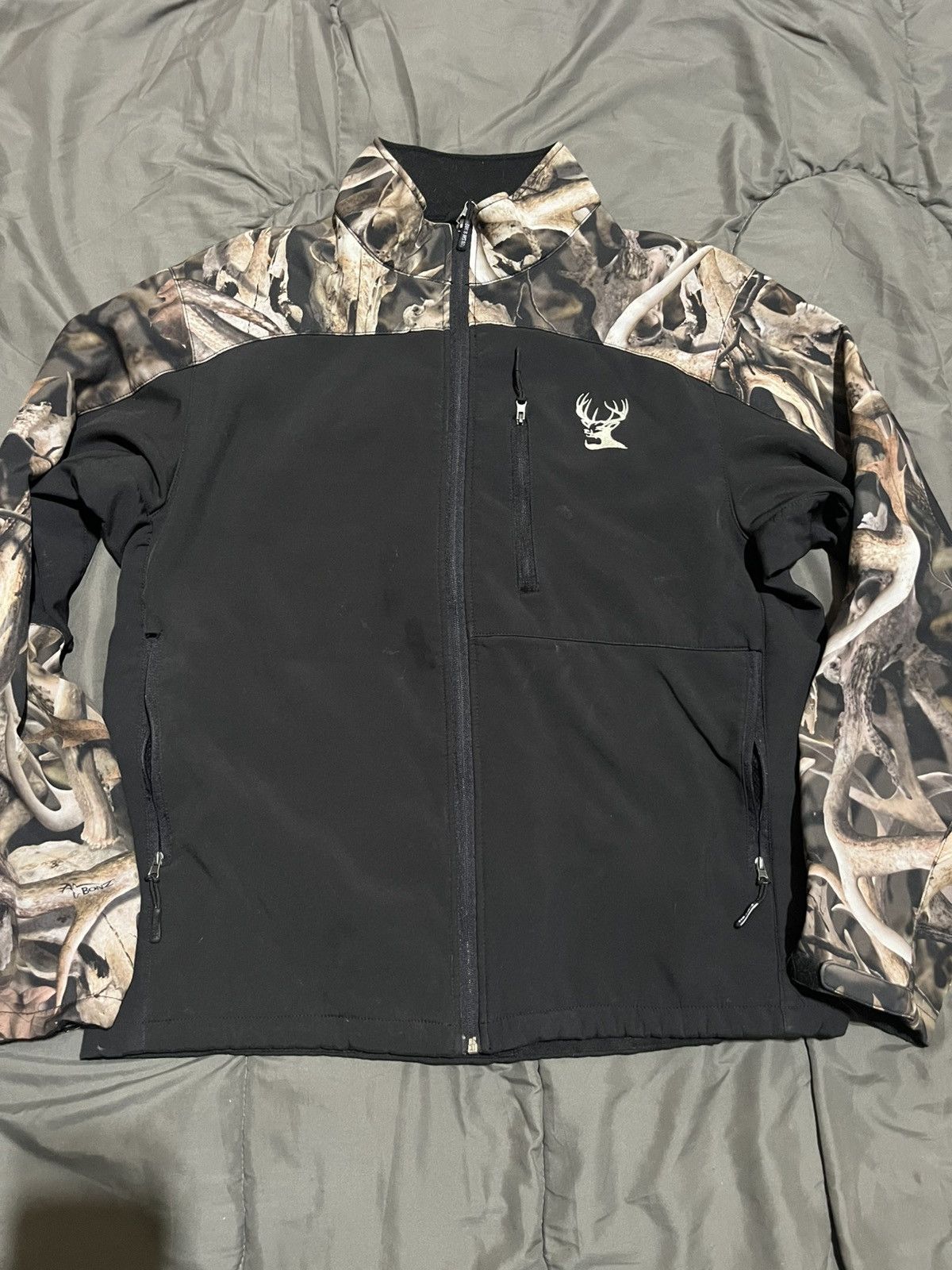 Vintage Black Buck Wear Real Tree Camo Jacket Size US L / EU 52-54 / 3 - 1 Thumbnail