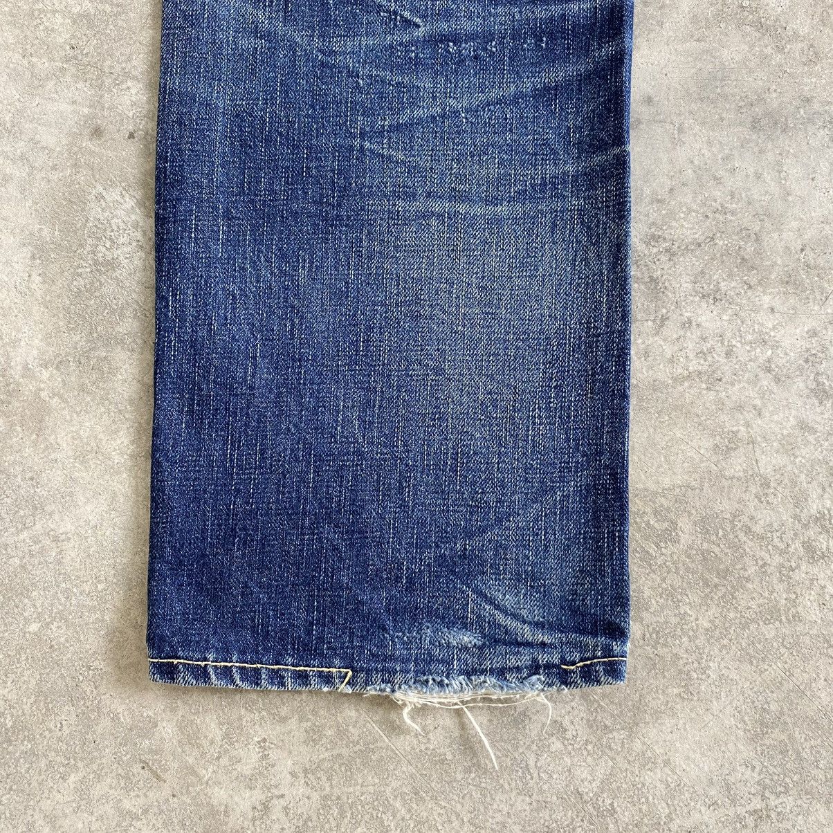 Full Count & Co. Vintage Full Count Japan Faded Blue Selvedge Denim Jeans Size US 28 / EU 44 - 17 Thumbnail
