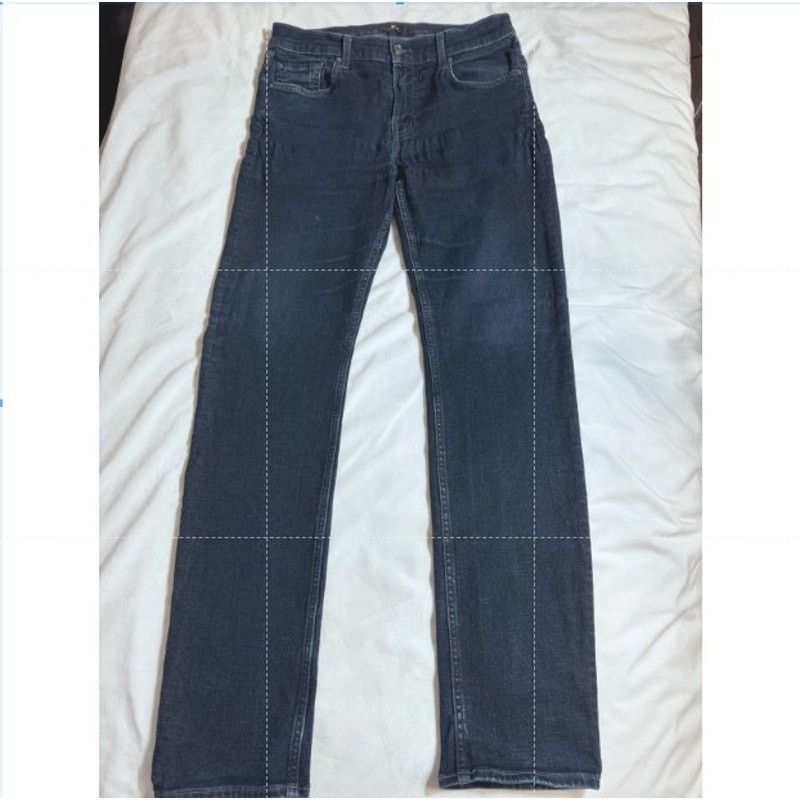 7 For All Mankind 7 For All Mankind Straight Leg Men's Jeans Size 34 USED Size US 34 / EU 50 - 1 Thumbnail