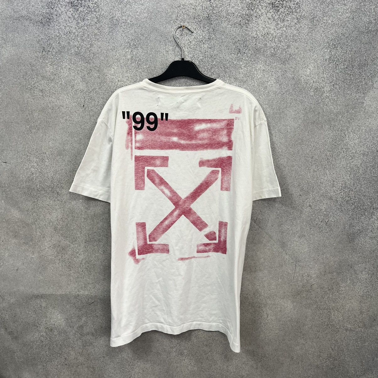 Off-White Off White T-shirt Big Logo White Size US S / EU 44-46 / 1 - 1 Thumbnail