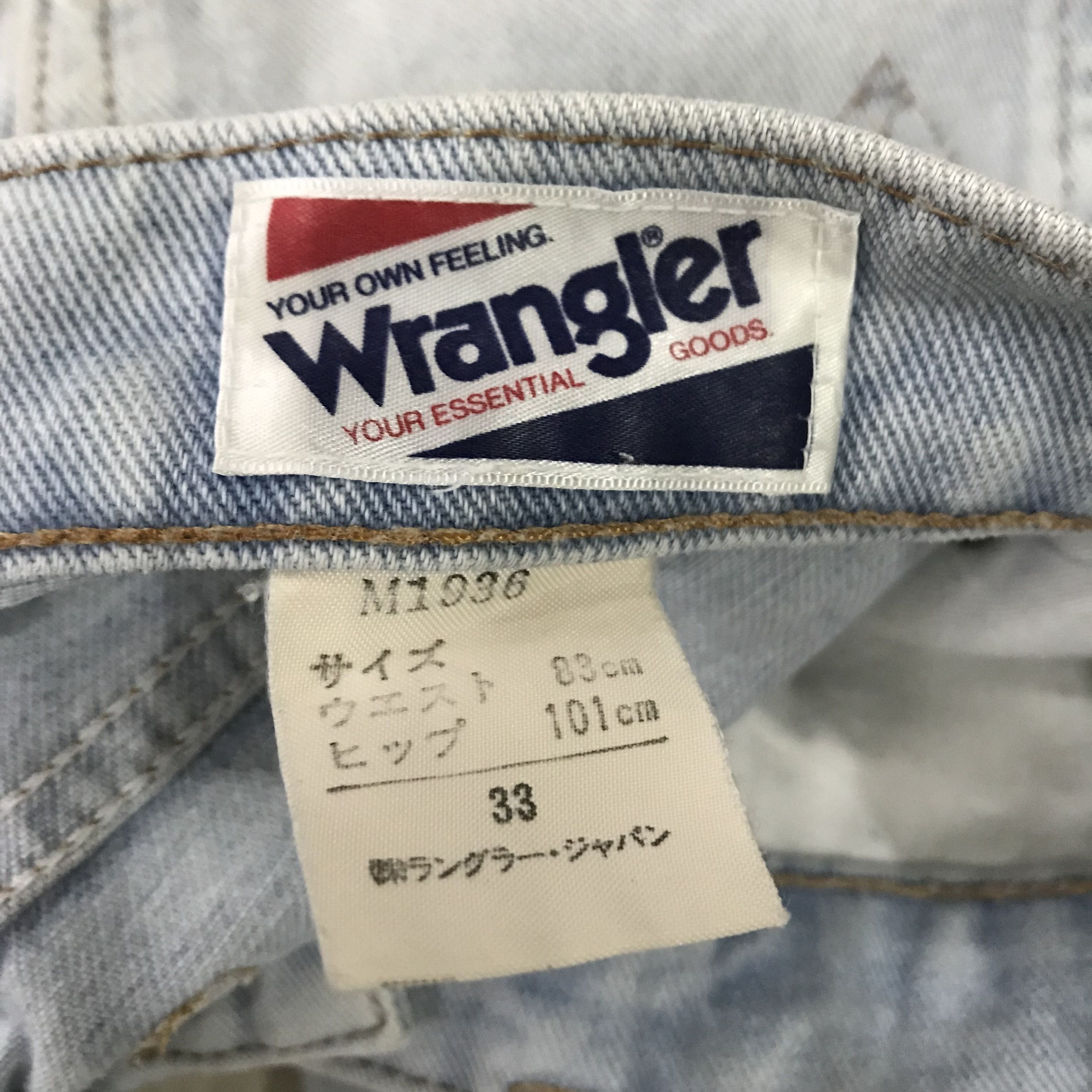 Wrangler Vintage Wrangler Light Wash 90s High-Rise Straight Leg Size US 32 / EU 48 - 11 Thumbnail