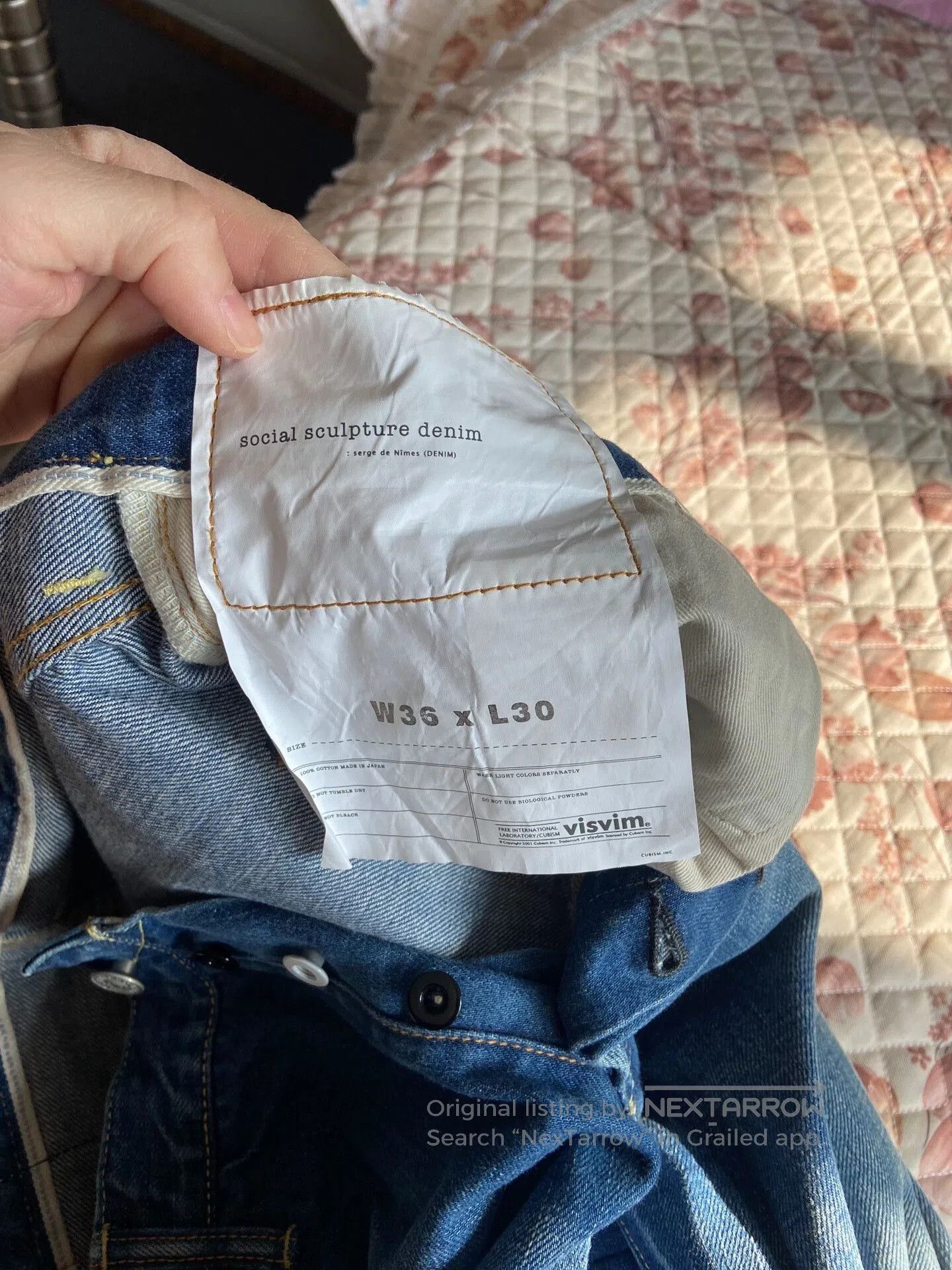 Visvim visvim Social Sculpture Denim Jeans. Size US 36 / EU 52 - 5 Thumbnail
