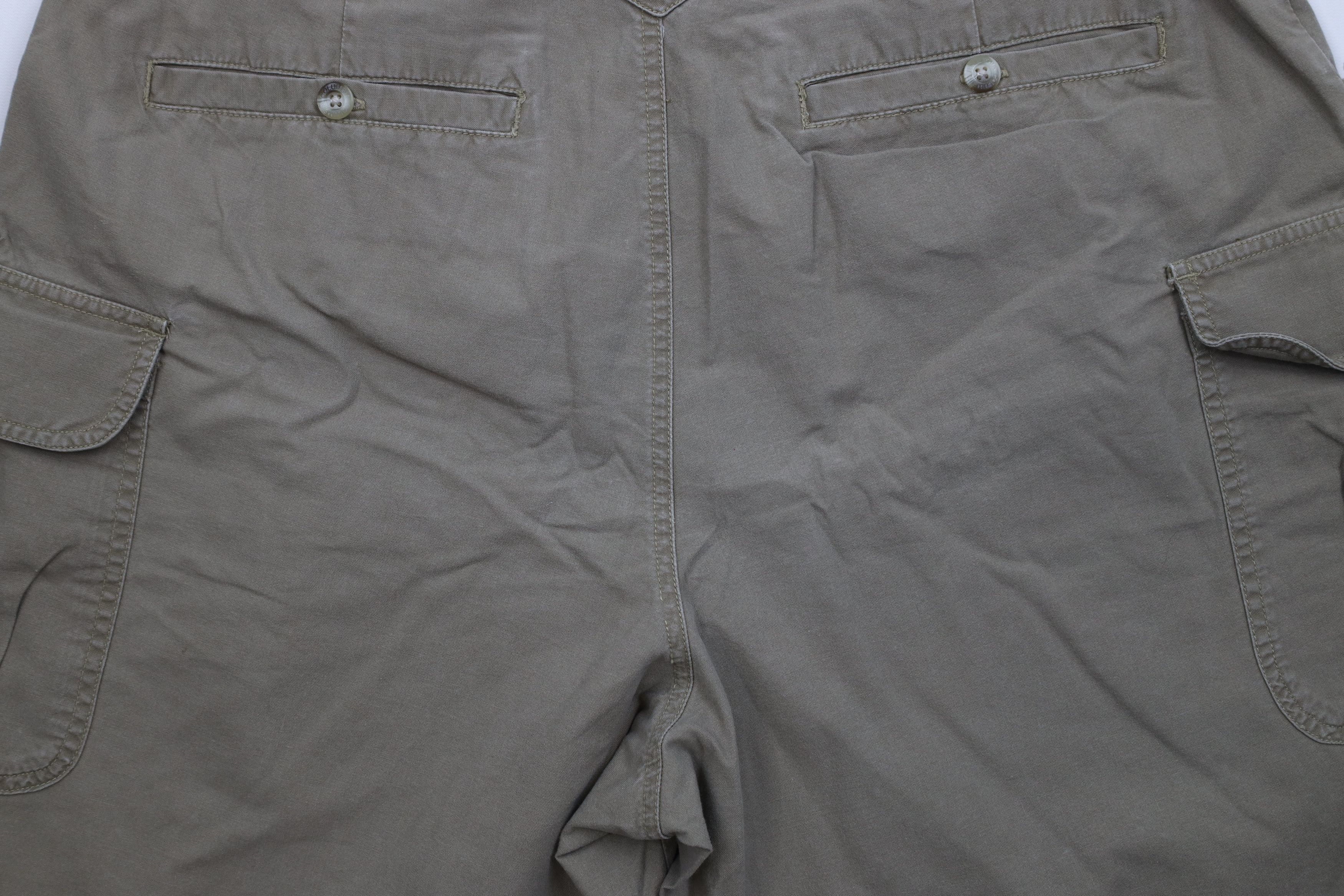 Columbia Vintage 90s Columbia Above Knee Cargo Shorts Cotton Breen Size US 38 / EU 54 - 10 Thumbnail