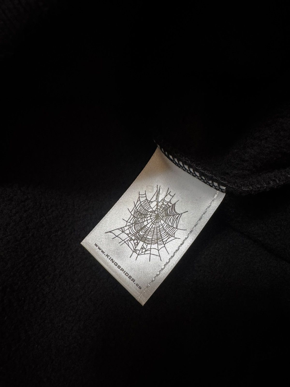 Sp5der SP5DER RHINESTONE PUNK V2 HOODIE BLACK - SIZE L Size US L / EU 52-54 / 3 - 6 Thumbnail