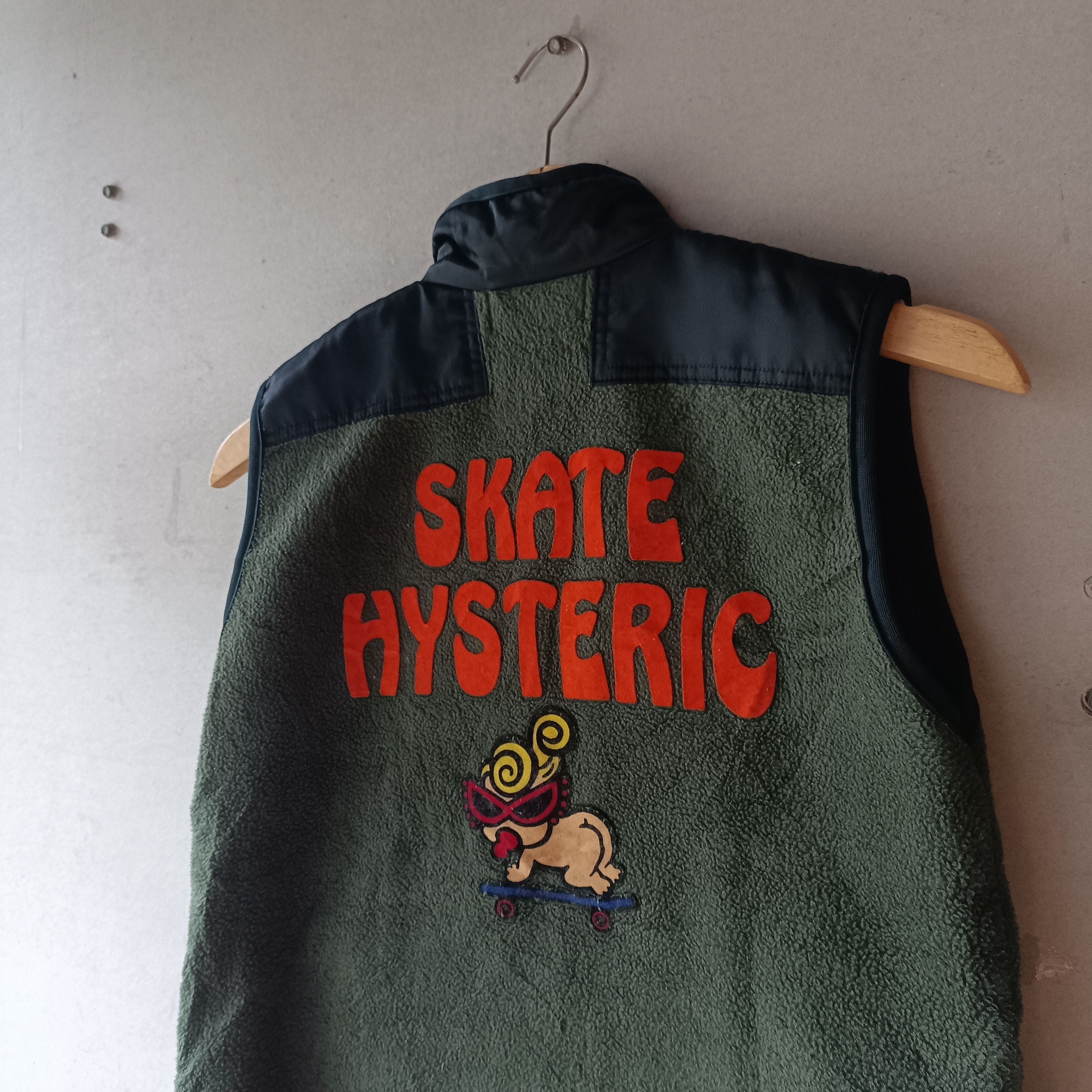 Hysteric Glamour 2000s Hysteric Skate by Hysteric Glamours Mini Vest Polartec Size US XS / EU 42 / 0 - 5 Thumbnail