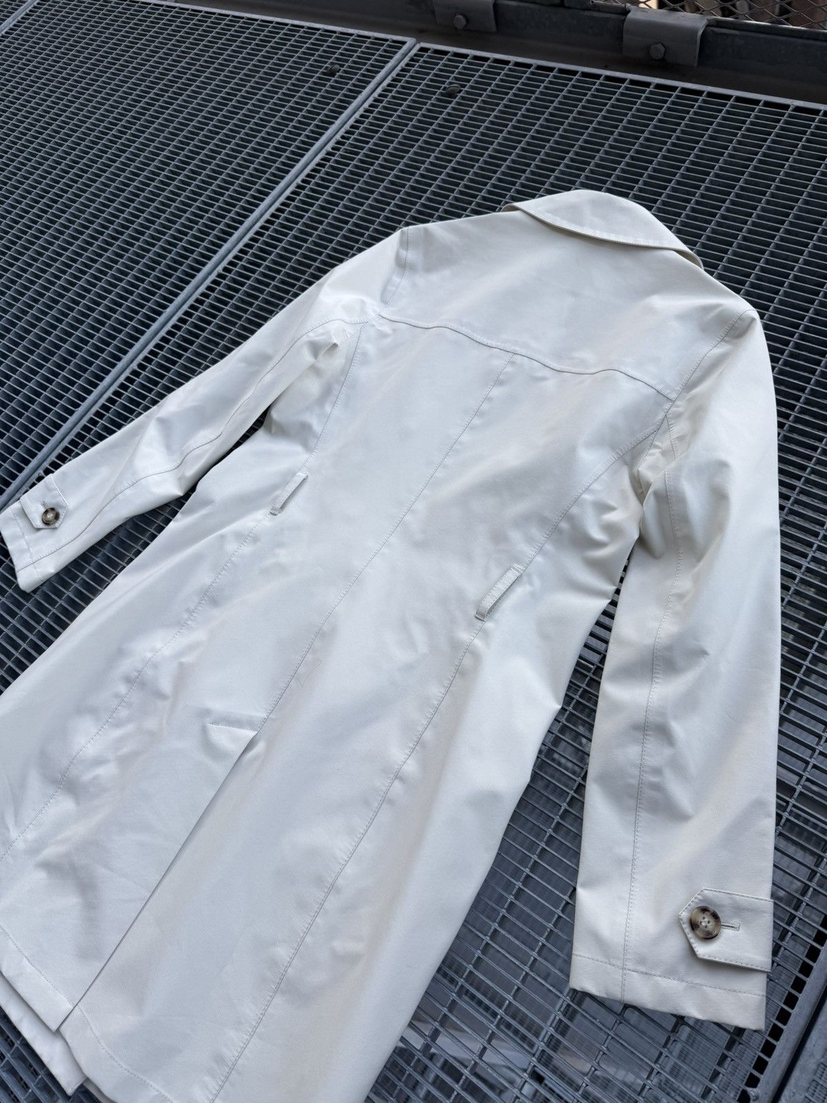 Prada Prada Double Breasted Wind Stopper Waterproof Coat Size L / US 10 / IT 46 - 25 Thumbnail