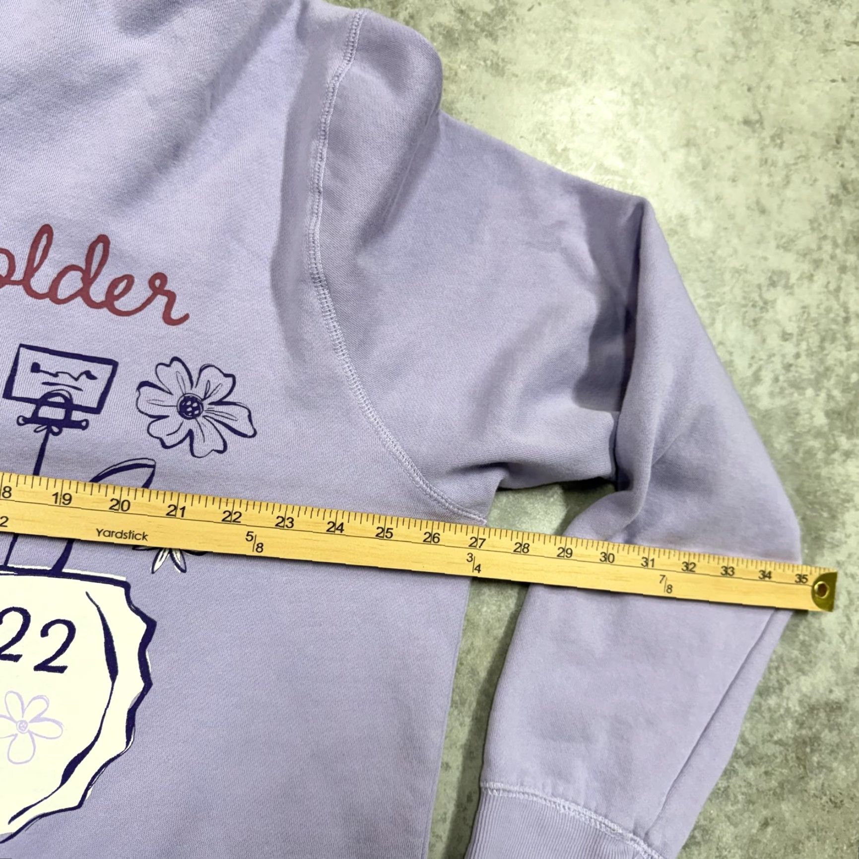 Disney Disney Figment Hoodie Mens XL Purple Flower Garden 2022 Passholder Hoodie Shirt? Size US XL / EU 56 / 4 - 6 Thumbnail