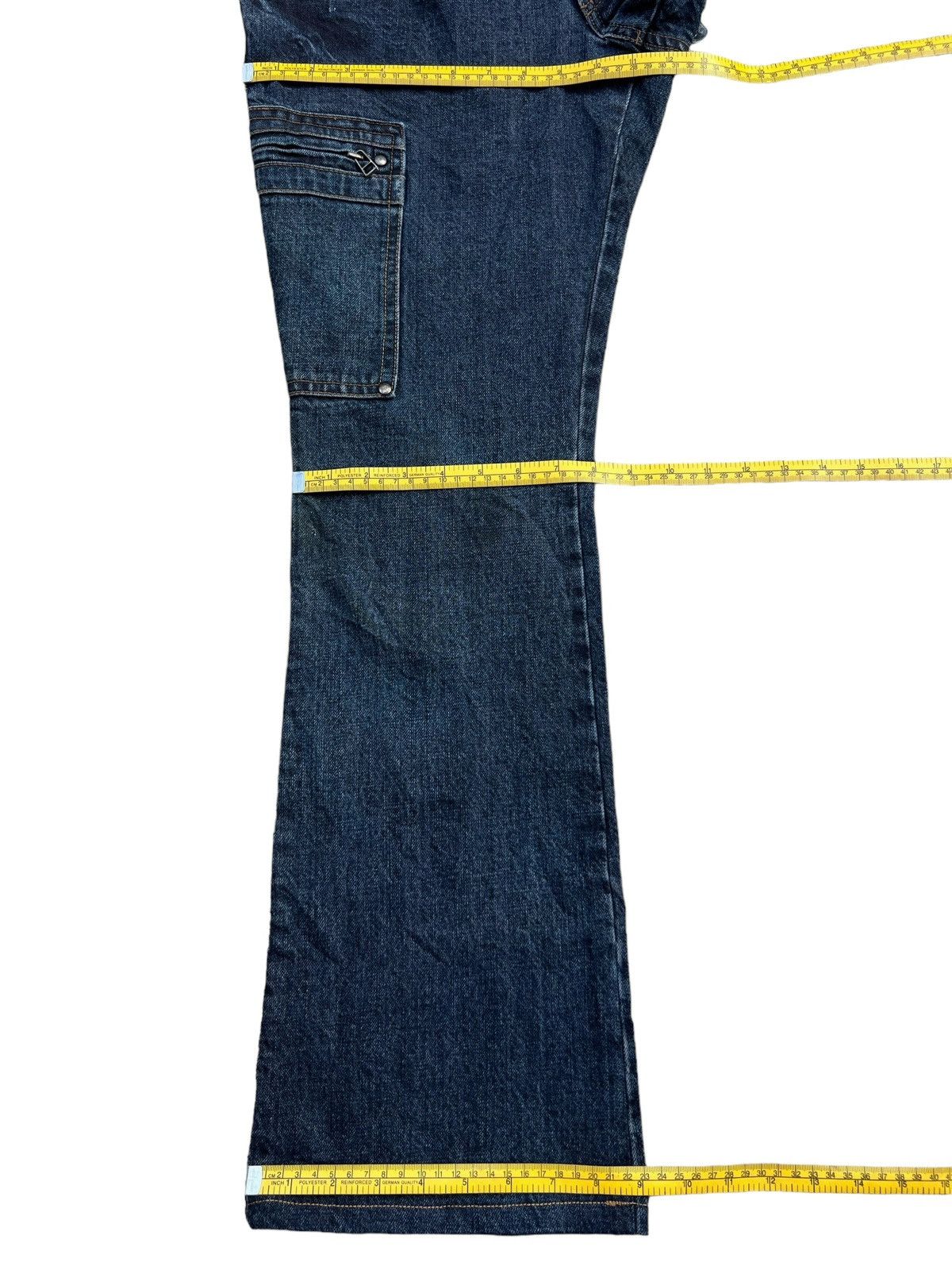 5351 Pour Les Homme Japan Flare Cargo Denim Jeans 34x31
