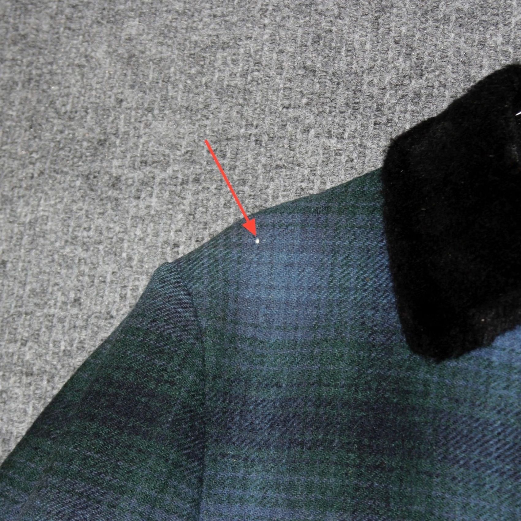 Pendleton VTG Pendleton Coat Mens L Blue Green Plaid Wool Blend Fur Collar Button Front Size US L / EU 52-54 / 3 - 3 Thumbnail