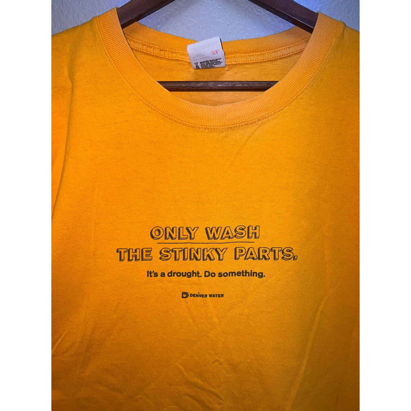 Anvil Vintage Water Shirt Denver Water Only Wash Ocean Journey Tee Size US XXL / EU 58 / 5 - 2 Thumbnail
