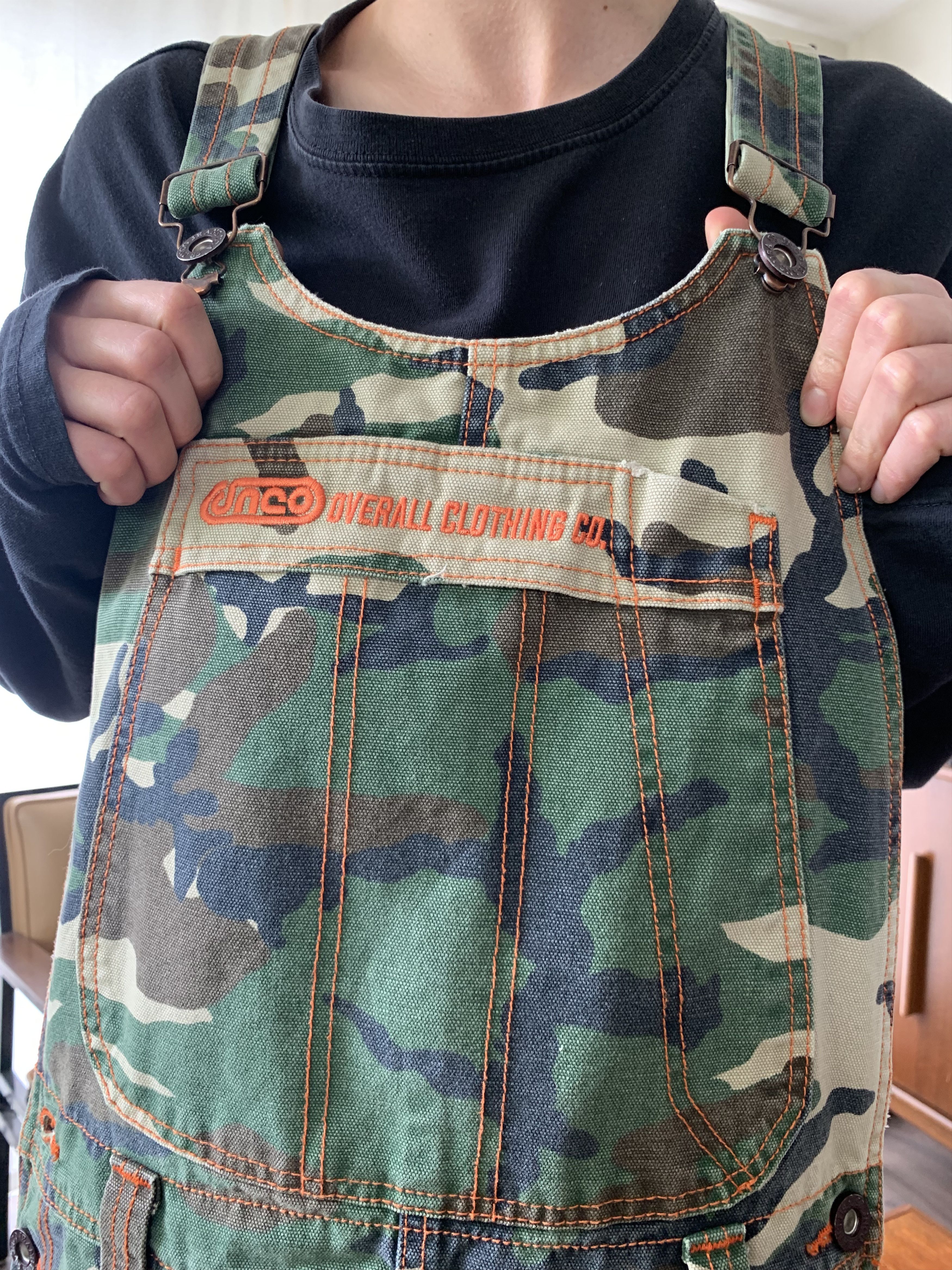 JNCO HandyMan Overall. Vintage Camouflage Size US 36 / EU 52 - 2 Thumbnail