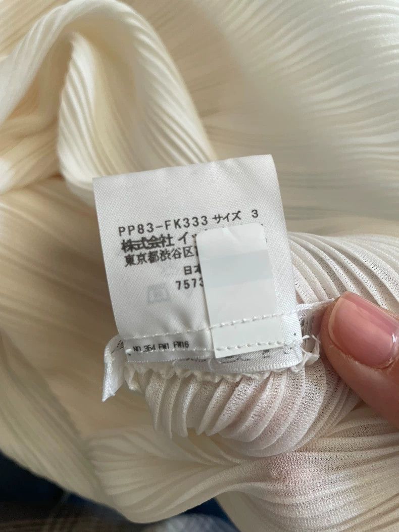 Issey Miyake issey miyake size:3 White pleated coat Size XXS / US 00 / IT 34 - 5 Thumbnail