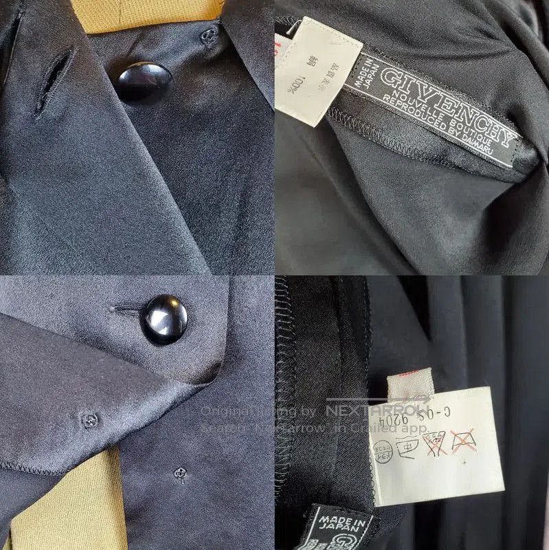 Givenchy Givenchy Black Silk Long Sleeve Blouse . Size M / US 6-8 / IT 42-44 - 6 Thumbnail