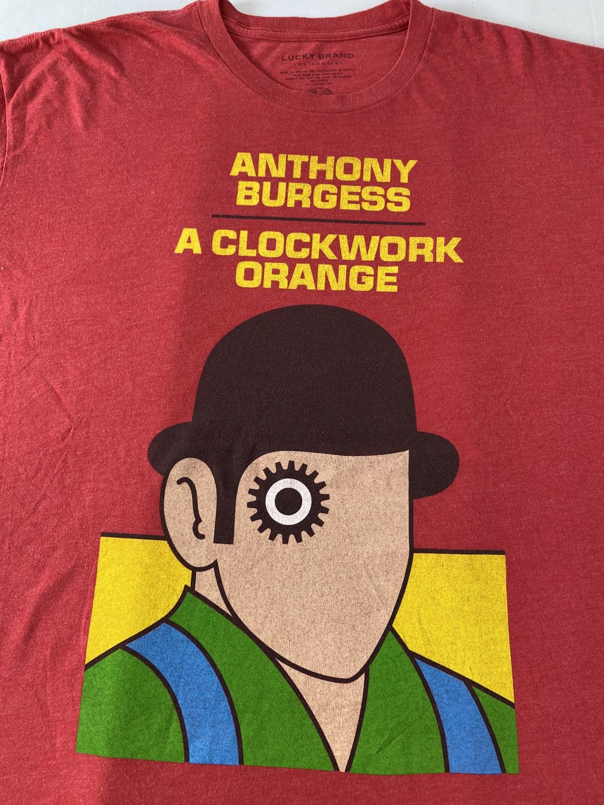 Lucky Brand A Clockwork Orange Iconic Character Anthony Burgess Tee Size US XL / EU 56 / 4 - 4 Thumbnail