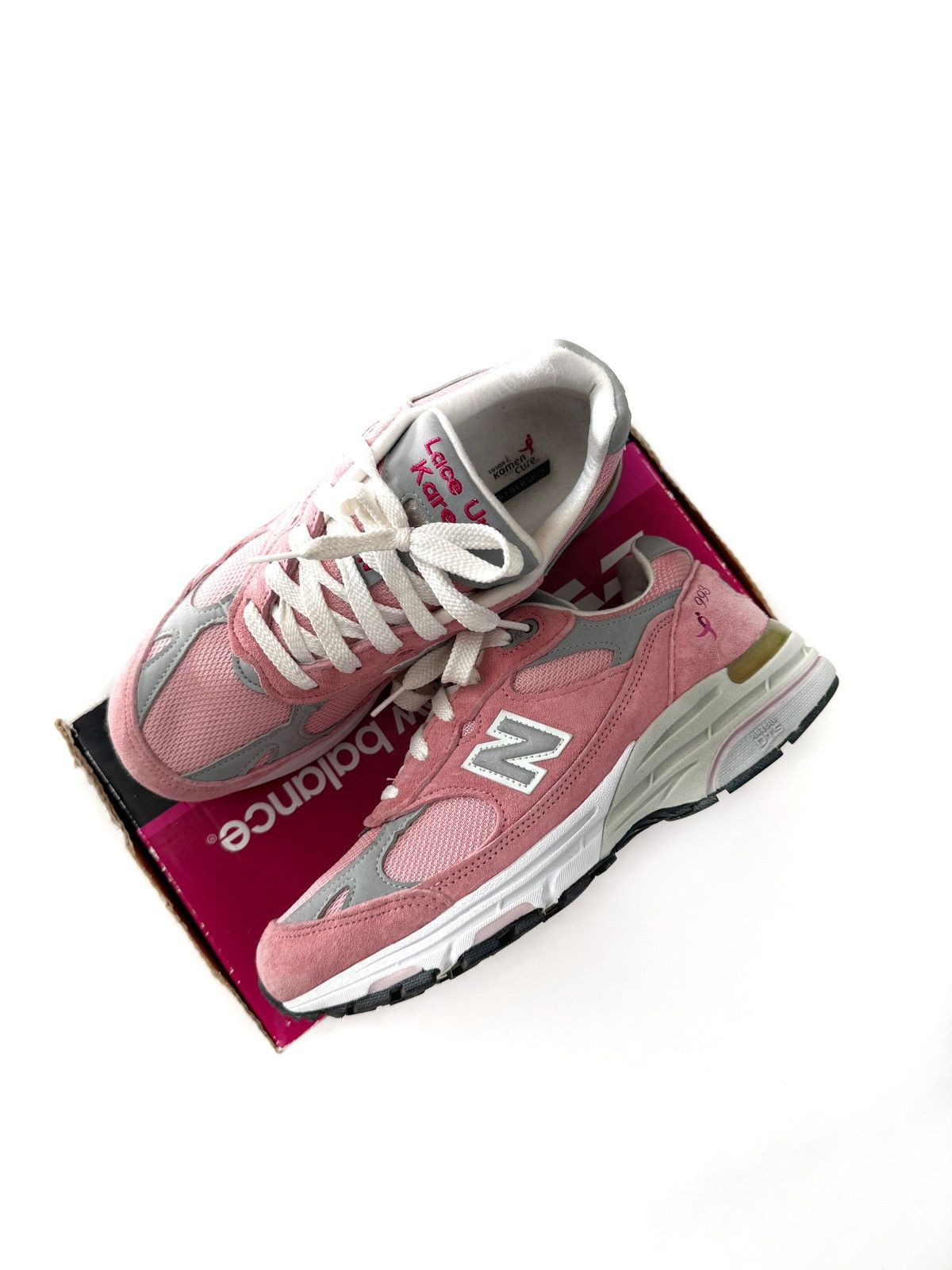 New Balance New Balance 993 Pink 20th Anniversary Breast Size US 7 / IT 37 - 5 Thumbnail
