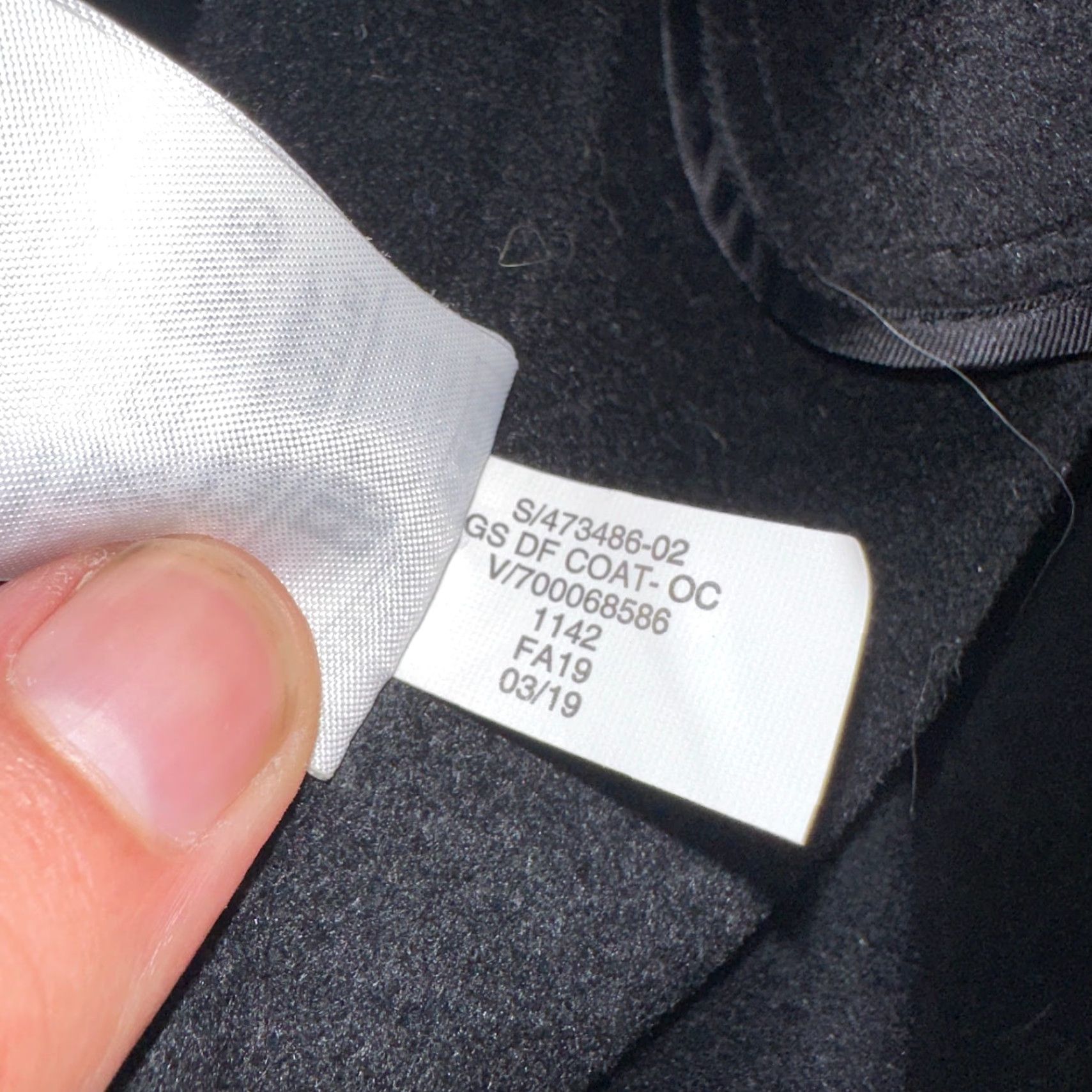 Gap VINTAGE Gap Women's Pea Coat Jacket Long Wool Black Casual Business Formal Winter Fall Spring 2020s Women Size L / US 10 / IT 46 - 5 Thumbnail