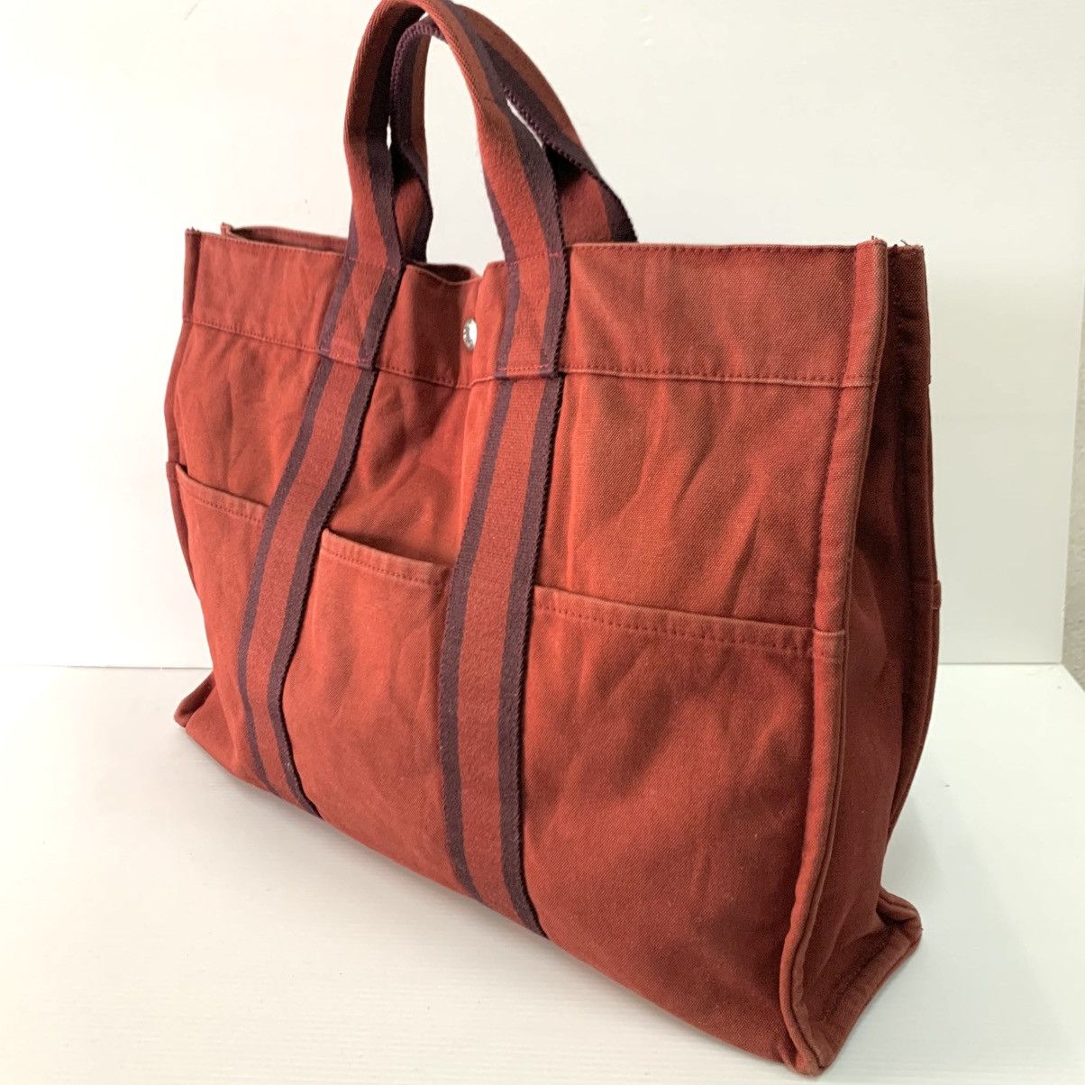 Hermes Hermes Canvas Tote Bag Size ONE SIZE - 2 Thumbnail
