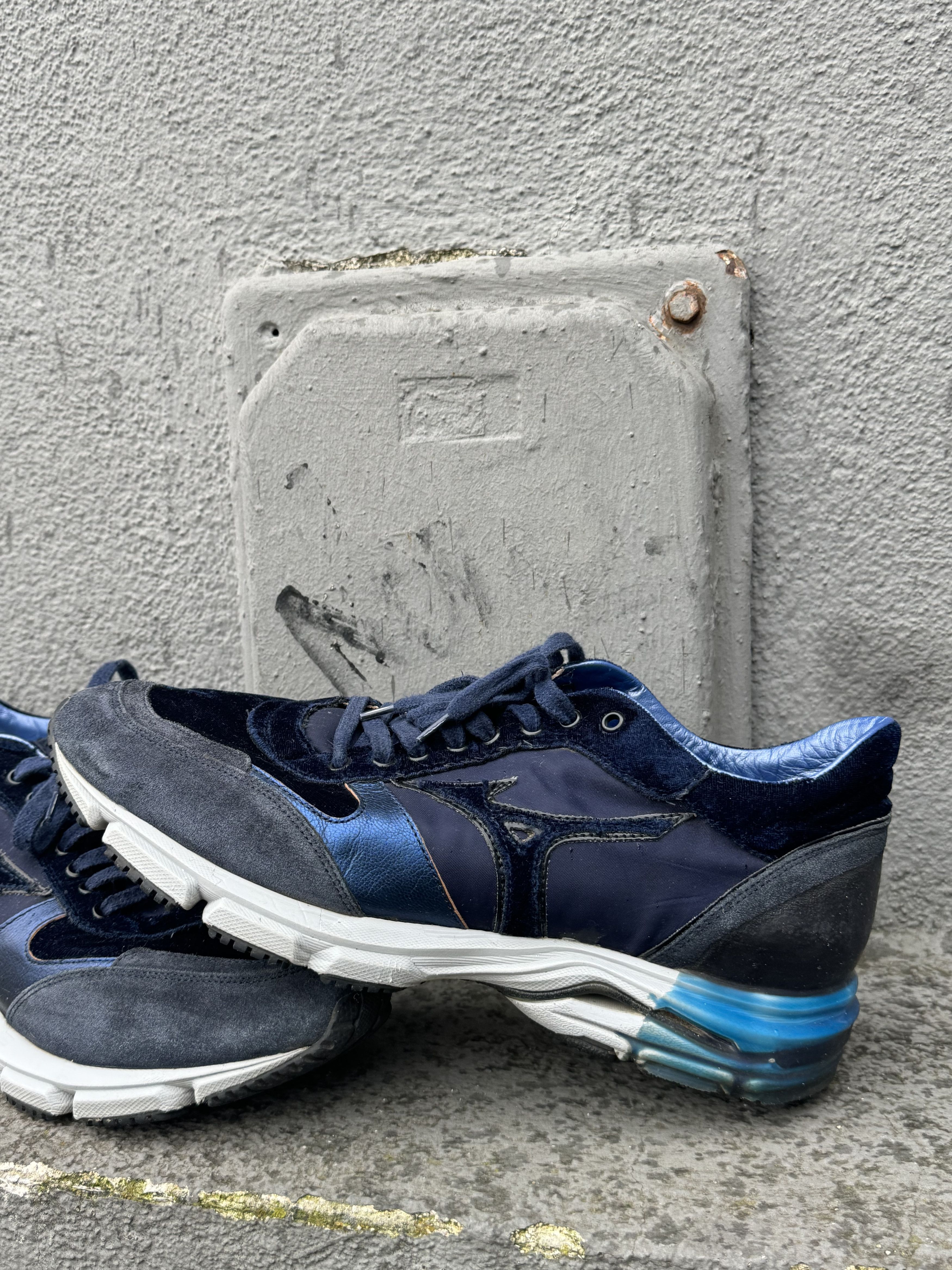 Japanese Brand × Mizuno Mizuno Wave Sirius Velour Purple Navy US 11.5 Size US 11.5 / EU 44-45 - 3 Thumbnail