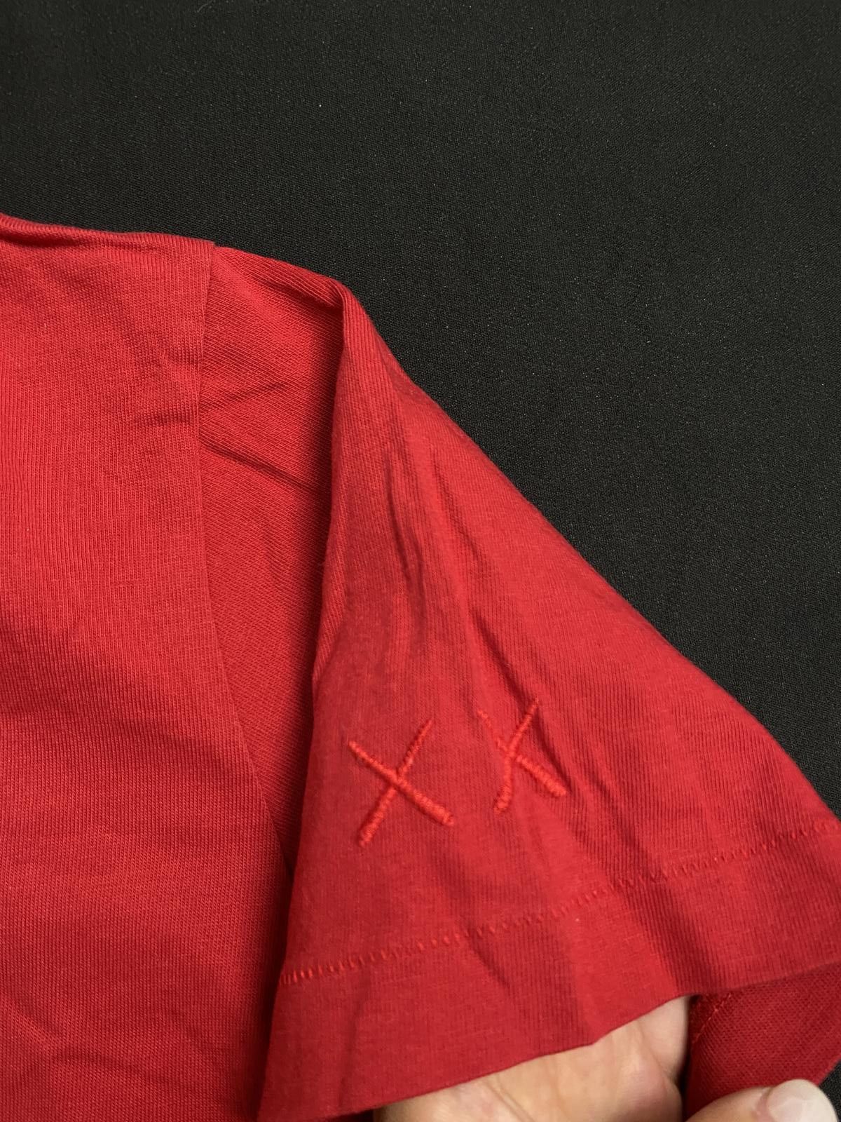 Kaws Rare Uniqlo Kaws SS2016 Companion Crewneck Red T-Shirt Small Size US S / EU 44-46 / 1 - 9 Thumbnail