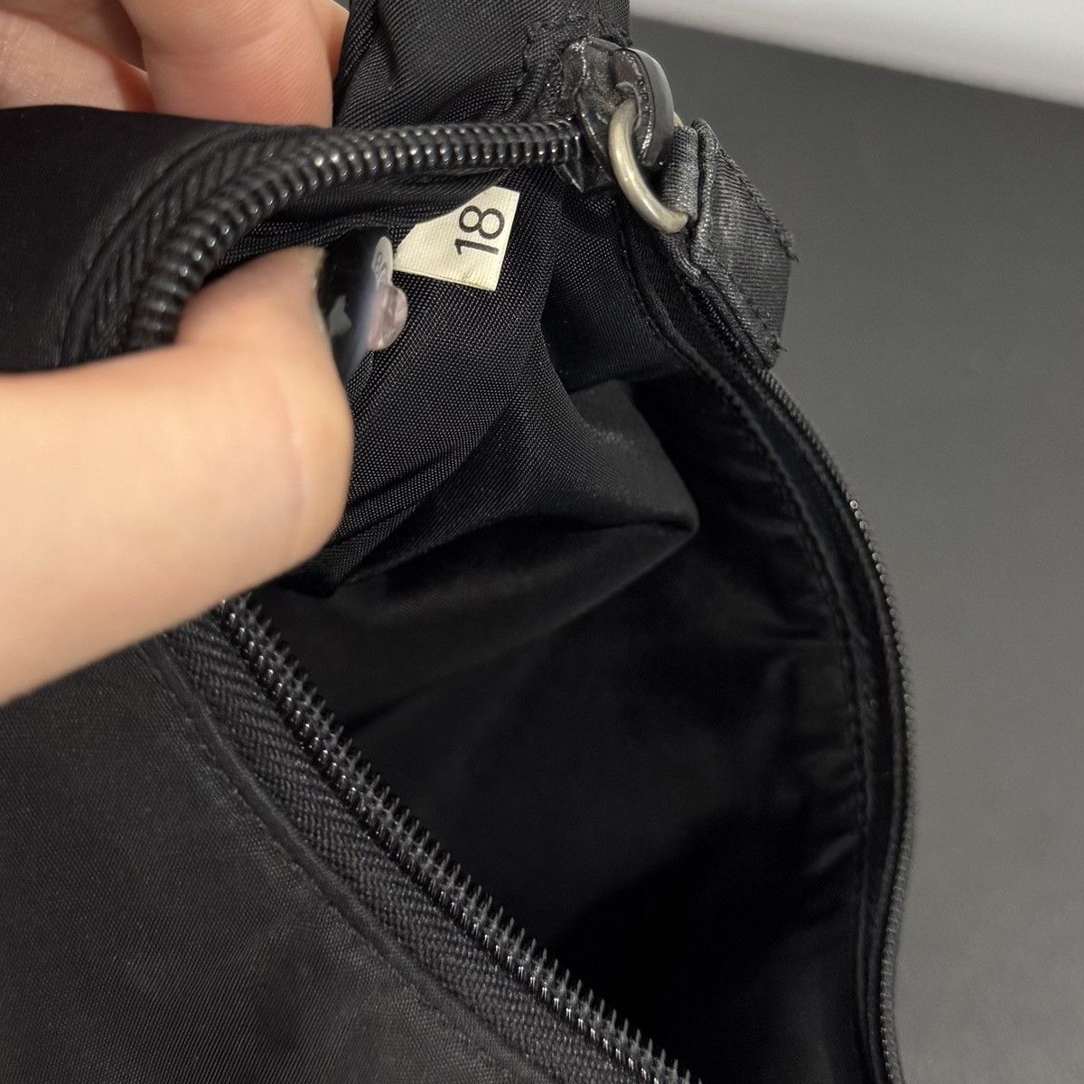 Prada PRADA Tessuto Black Nylon Mini Shoulder Bag Size ONE SIZE - 5 Thumbnail