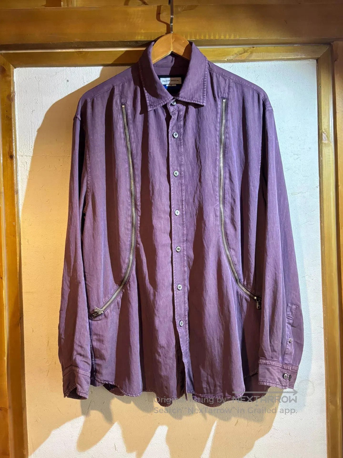 Nothin'Special Maison Special Vintage Washed Shirt. Size US L / EU 52-54 / 3 - 1 Thumbnail