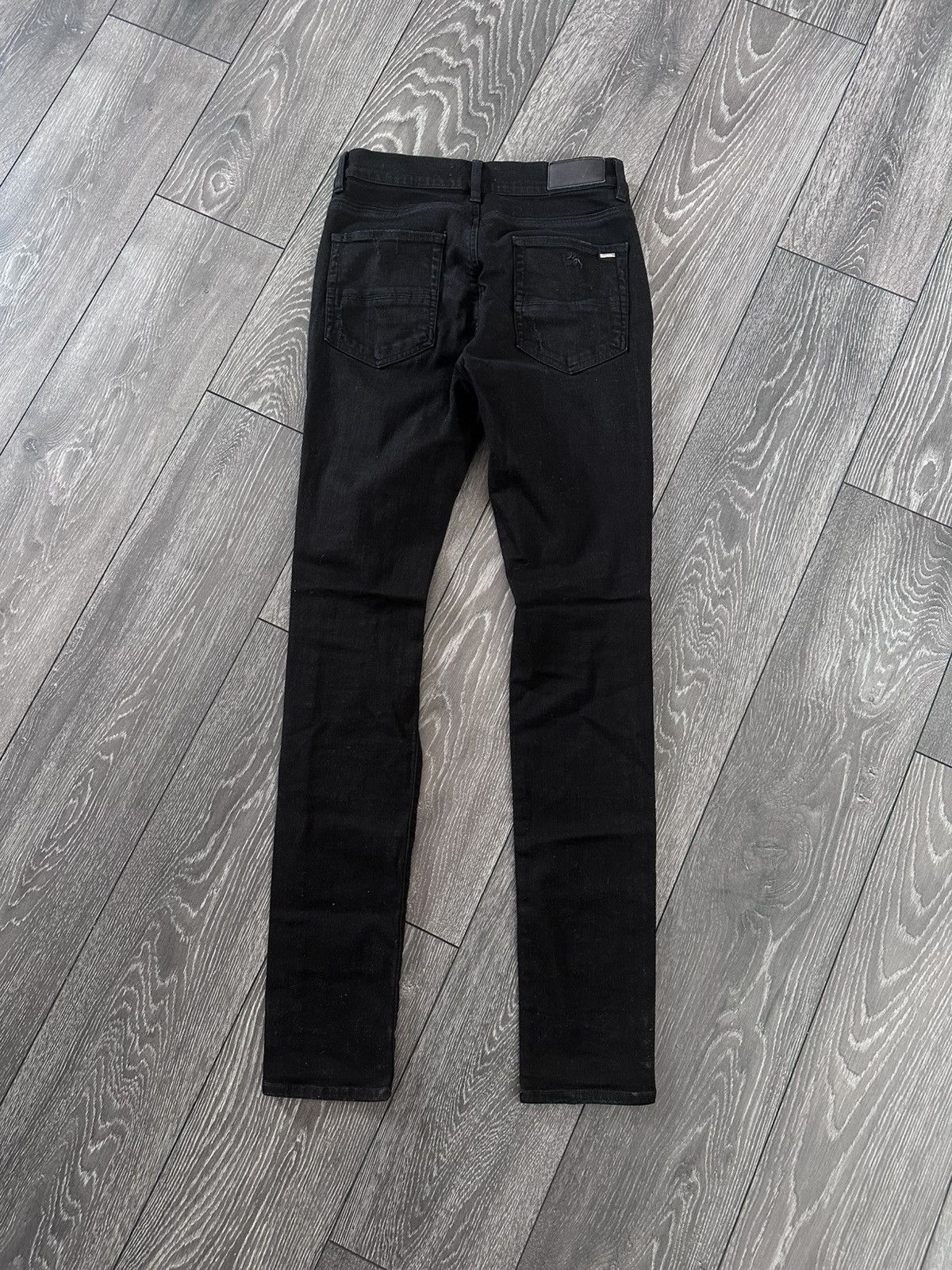 Amiri amiri distressed skinny jeans black Size US 32 / EU 48 - 3 Thumbnail