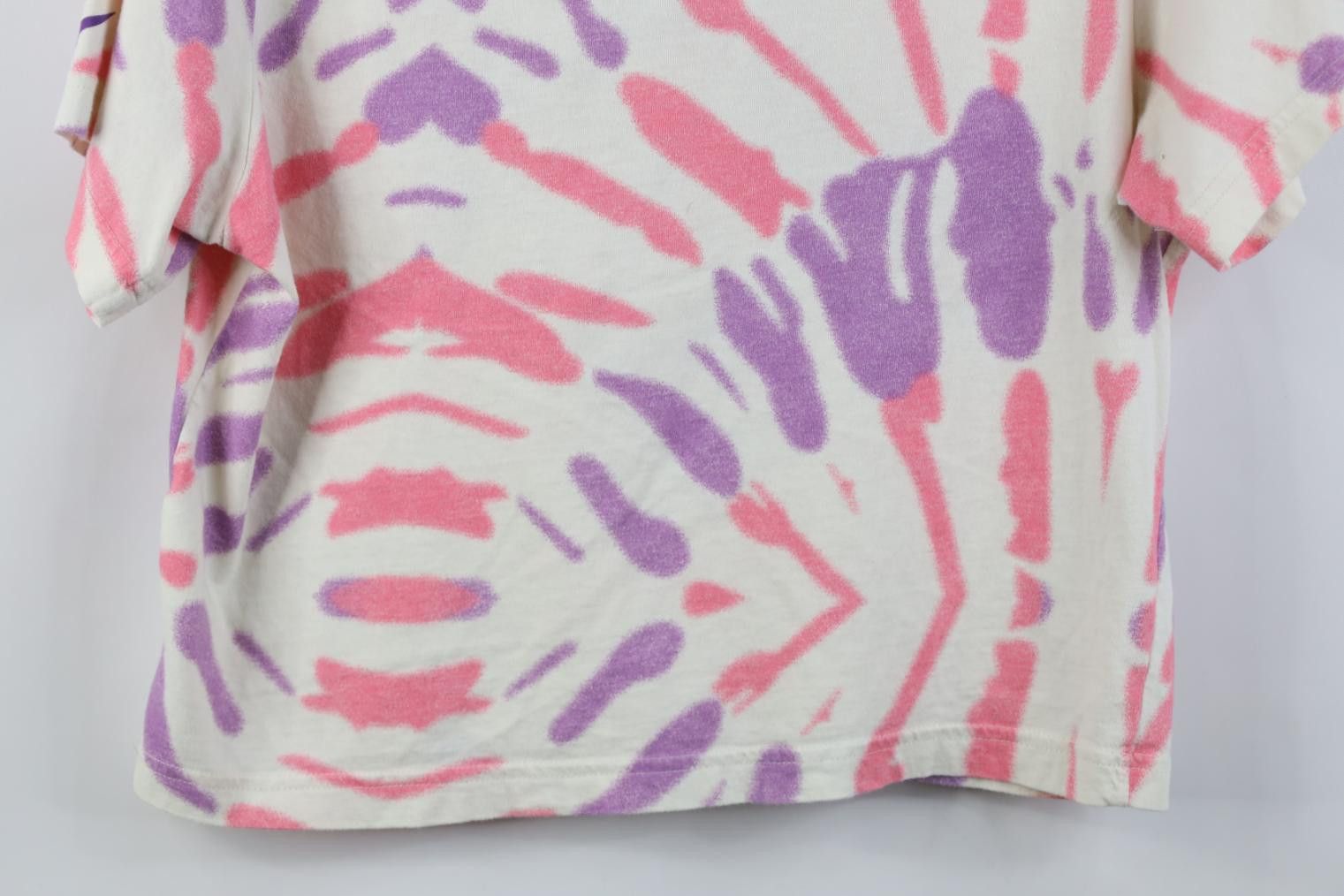 Nike Vintage Y2K Nike Cropped Tie Dye Sun Astrology T-Shirt Size L / US 10 / IT 46 - 14 Thumbnail