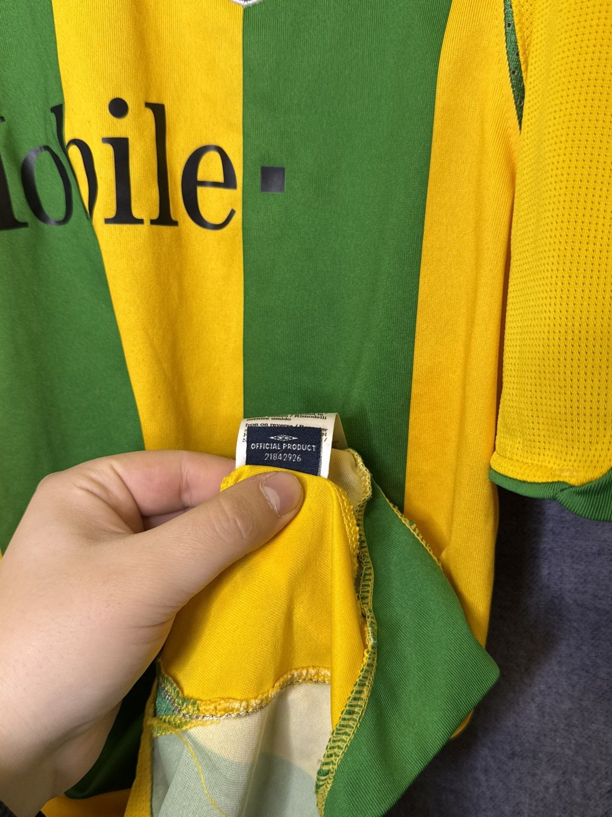 Umbro Vintage West Bromwich Albion Umbro Jersey 2006/07 Away Size US L / EU 52-54 / 3 - 10 Thumbnail