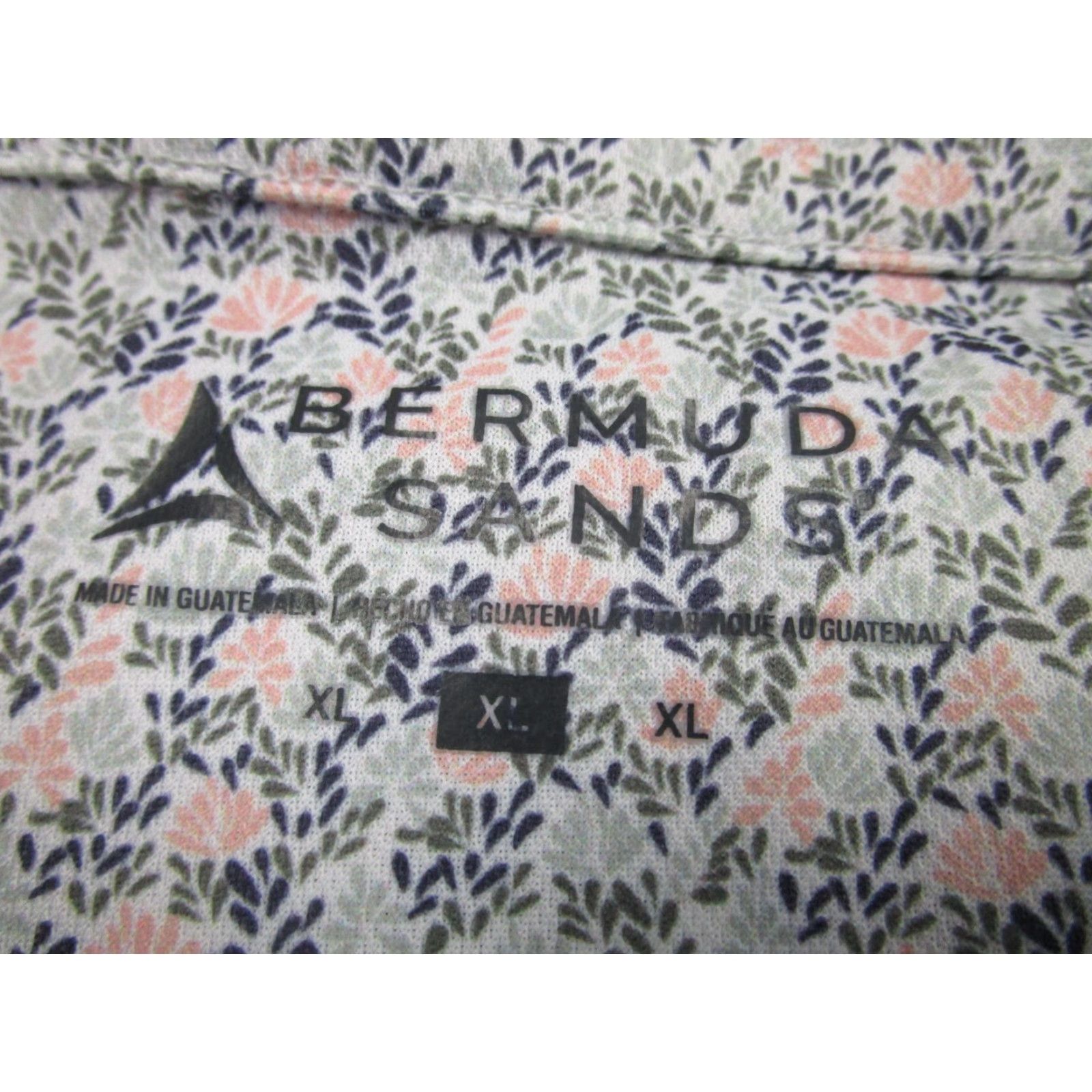 Vintage Bermuda Sands Polo Shirt Men XL Pink Floral Embroidered Golf Lake Limerick CC Size US XL / EU 56 / 4 - 5 Thumbnail