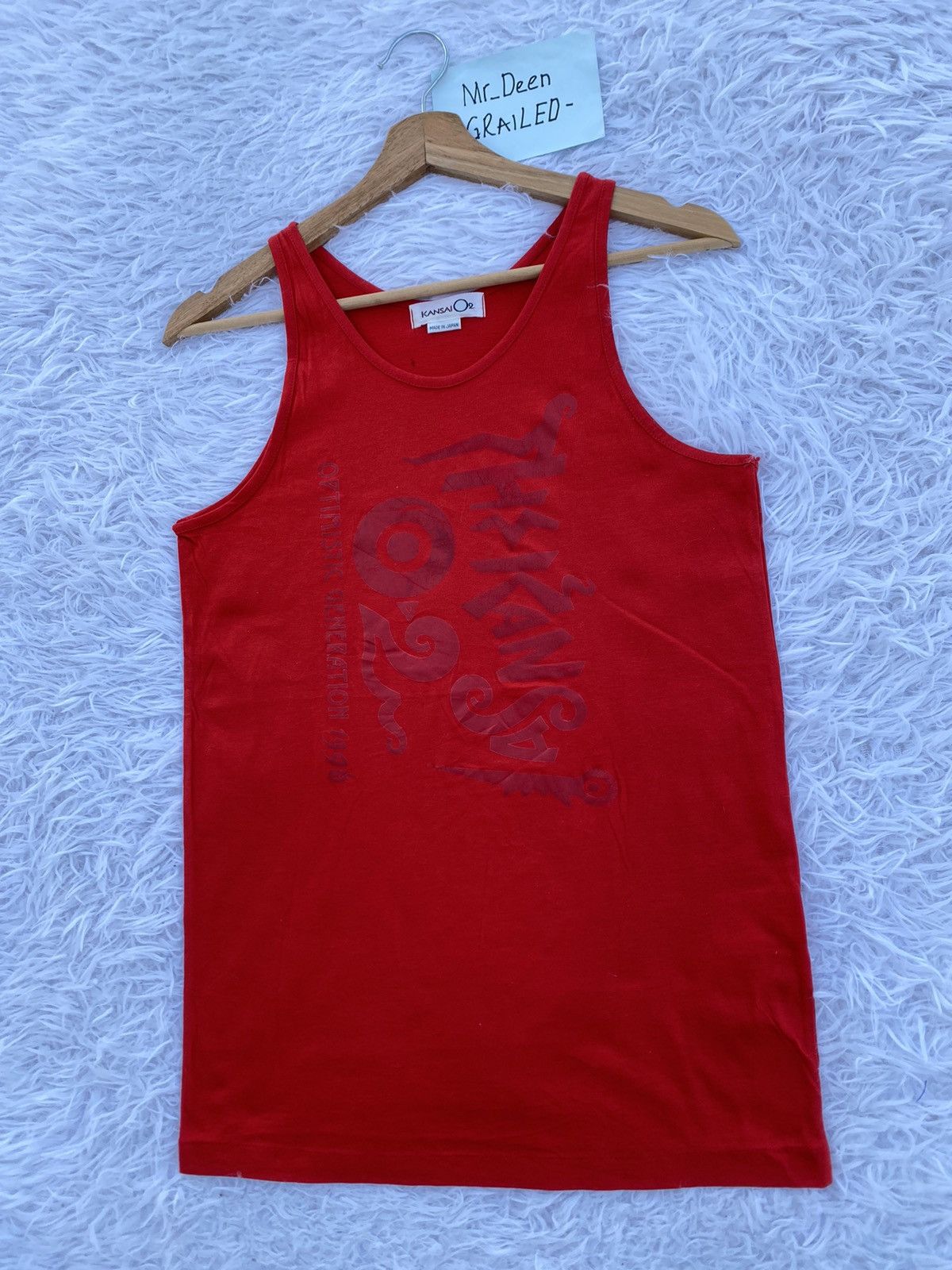Kansai Yamamoto Rare Vintage Kansai Yamamoto Sleeveless Top Size US S / EU 44-46 / 1 - 3 Thumbnail