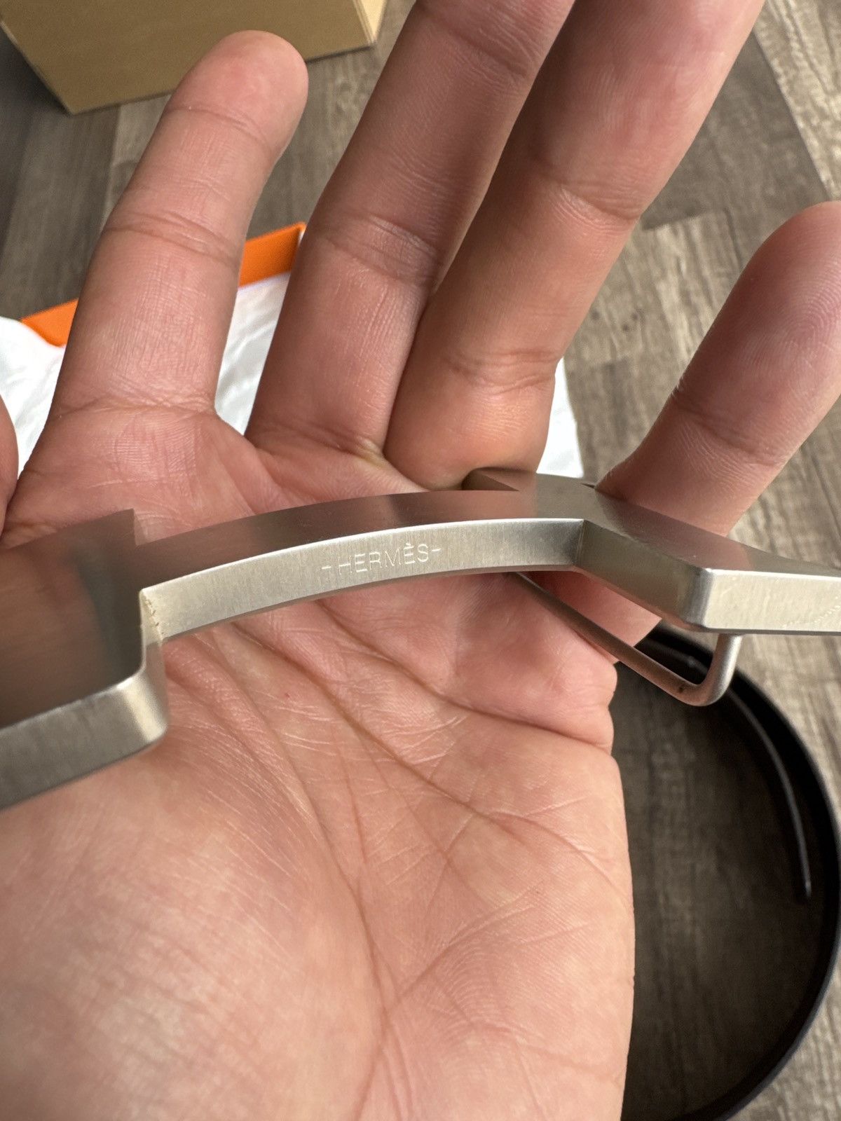 Hermes Hermes belt Size 32 - 6 Thumbnail
