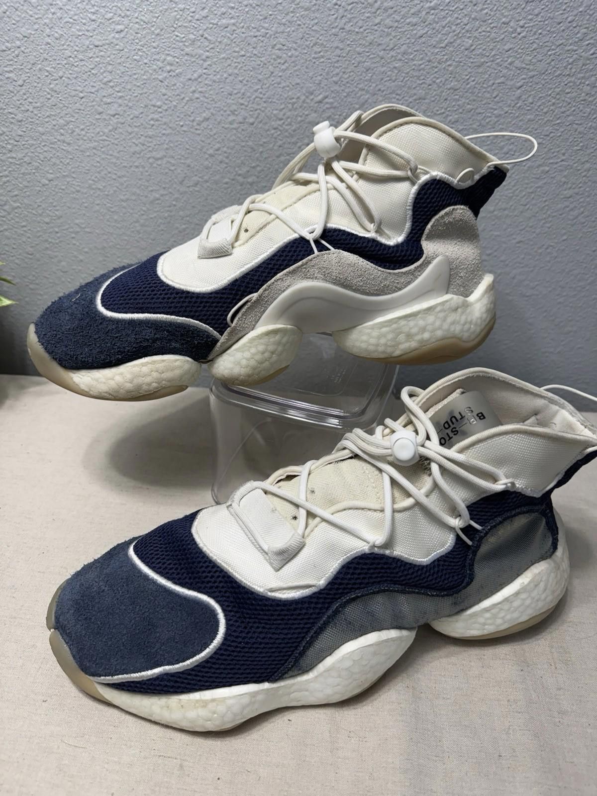 Adidas adidas Bristol Studio x Crazy BYW 2 Cloud White Size 11.5 Size US 11.5 / EU 44-45 - 2 Thumbnail