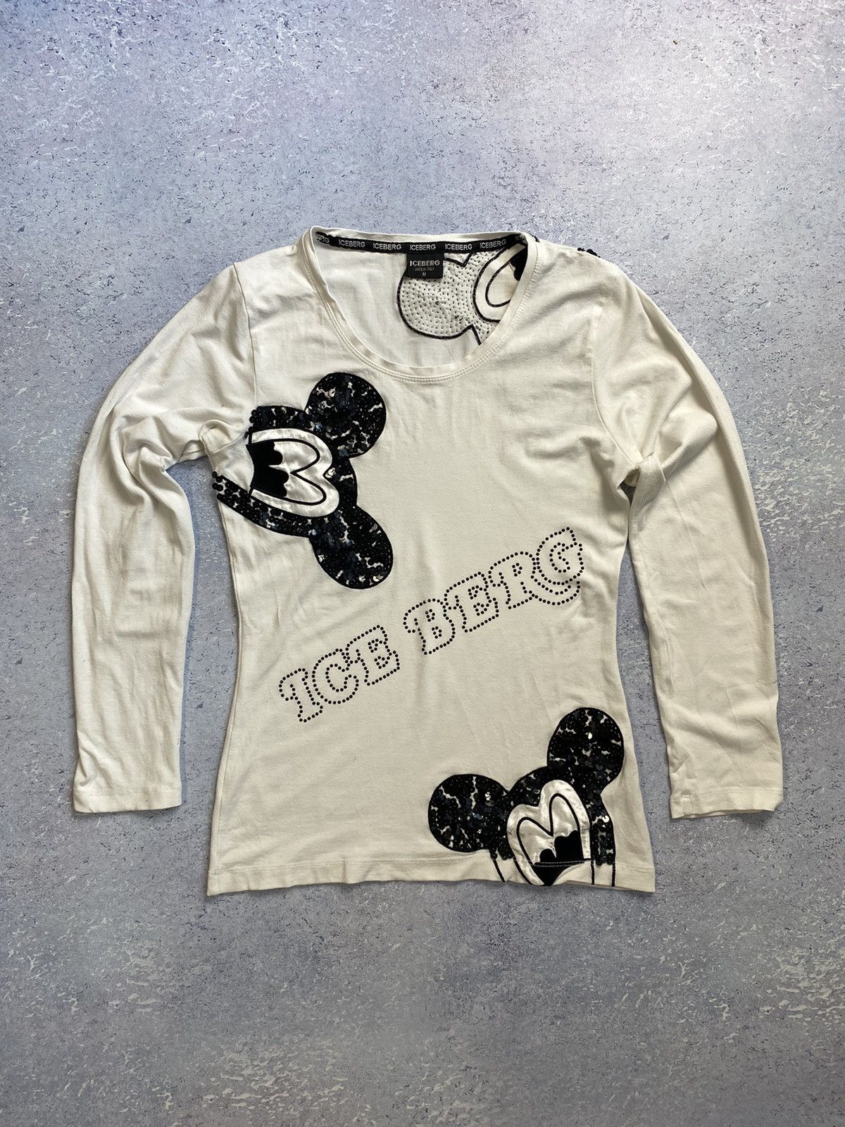 Iceberg × Vintage Iceberg women’s sweatshirt Size M / US 6-8 / IT 42-44 - 2 Thumbnail