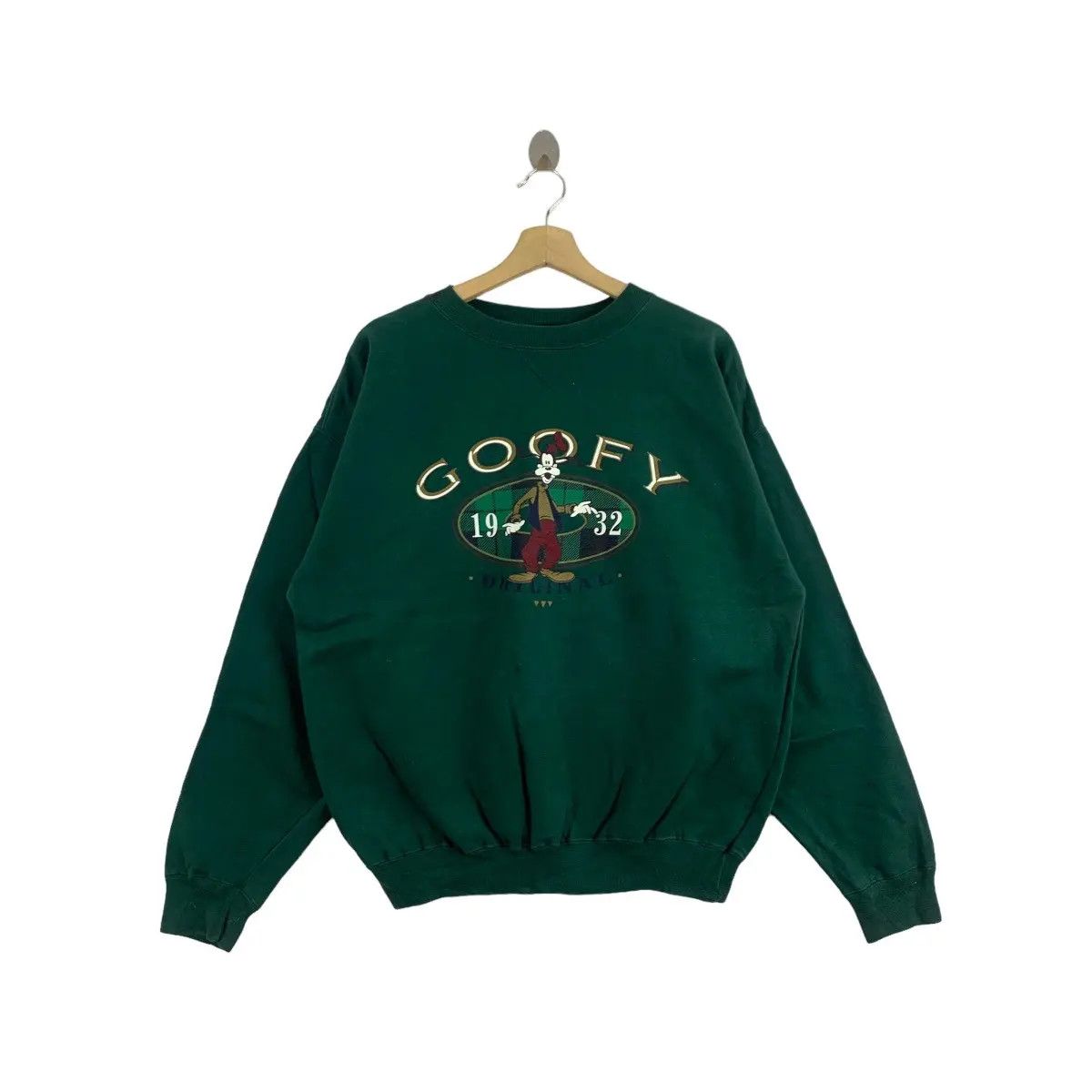 Disney Vintage 90’ DISNEY RESORT GOOFY Theme Park Sweatshirt Size M / US 6-8 / IT 42-44 - 1 Thumbnail