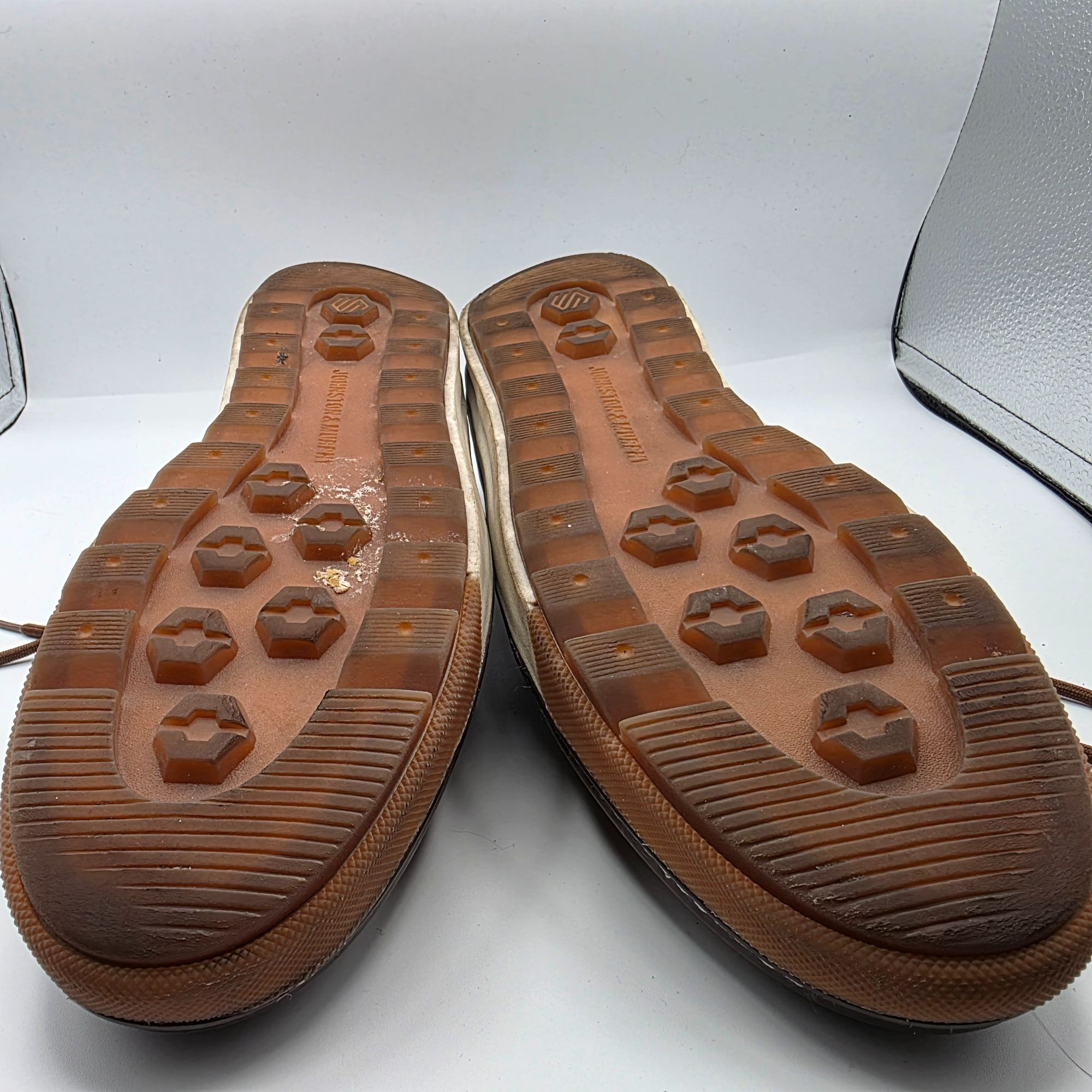 Johnston & Murphy Johnston and Murphy McGuffey Mens Size 9 M Brown Plain Toe S Size US 9 / EU 42 - 11 Thumbnail