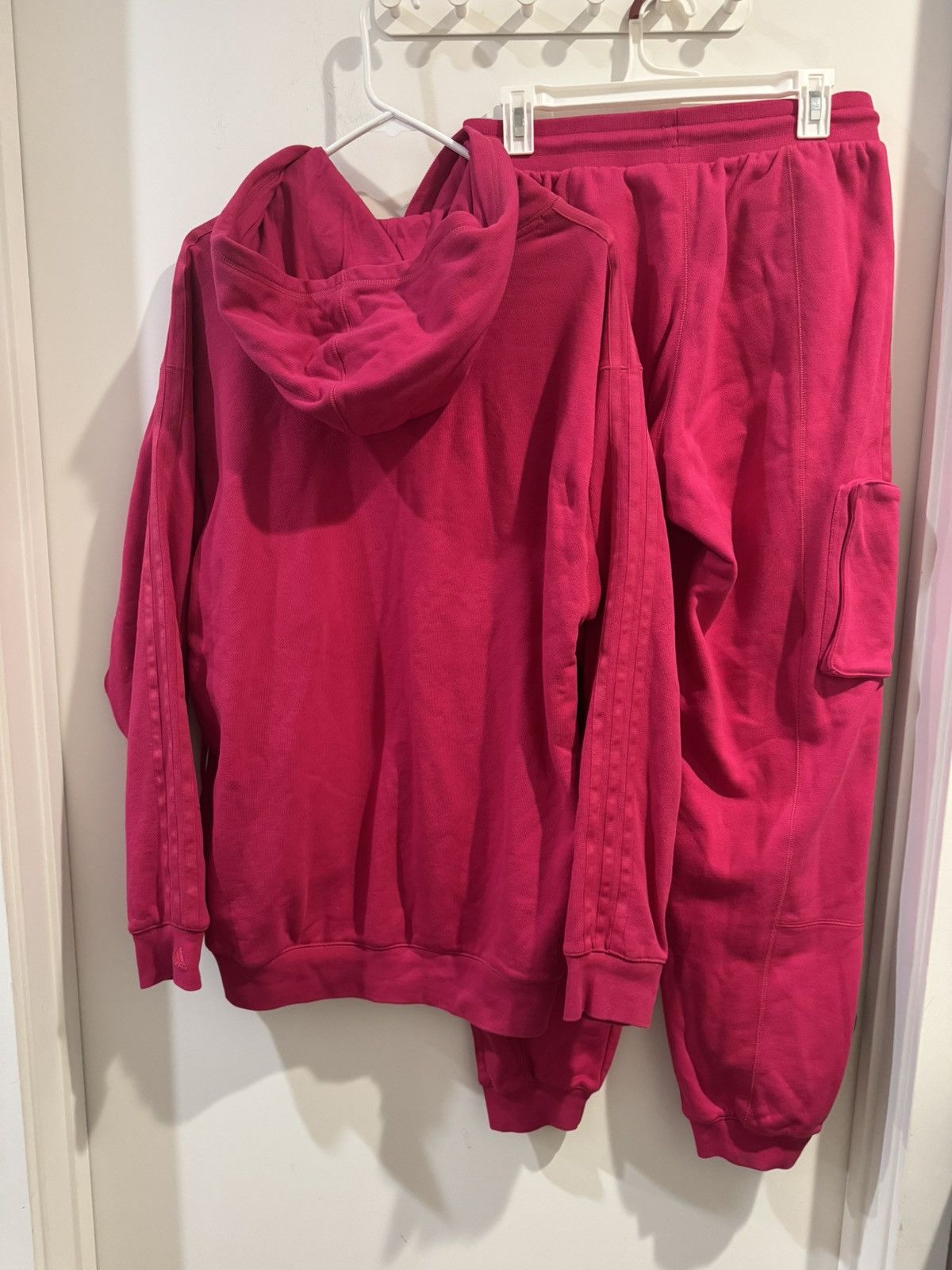 Adidas × Ivy Park ADIDAS ORIGINALS Ivy Park Hot Pink Hoodie Joggers Size Small Size S / US 4 / IT 40 - 5 Thumbnail