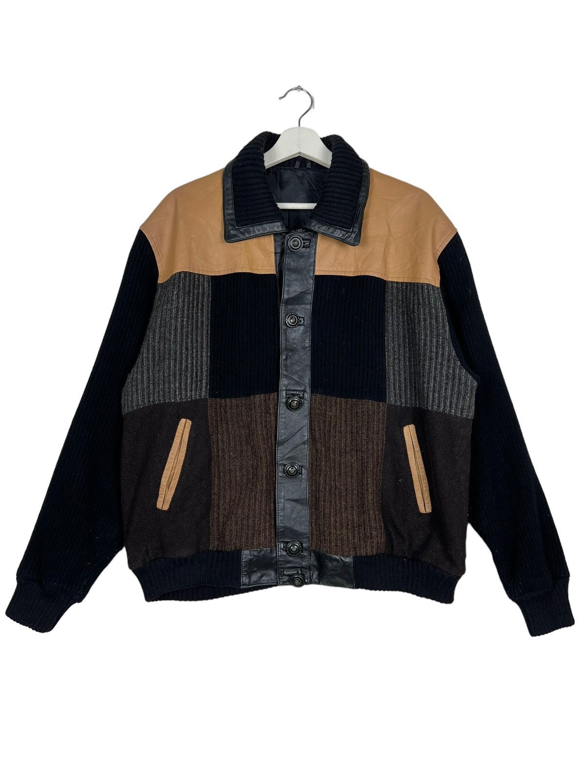 Japanese Brand 🔥 SPHINK HYBRID LEATHER JACKET Size US M / EU 48-50 / 2 - 2 Thumbnail