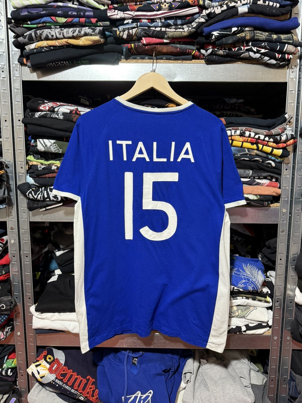Polo Ralph Lauren Vintage 2010 Polo Ralph Lauren Italy 15 T-Shirt Y2K Hype Size US L / EU 52-54 / 3 - 2 Thumbnail