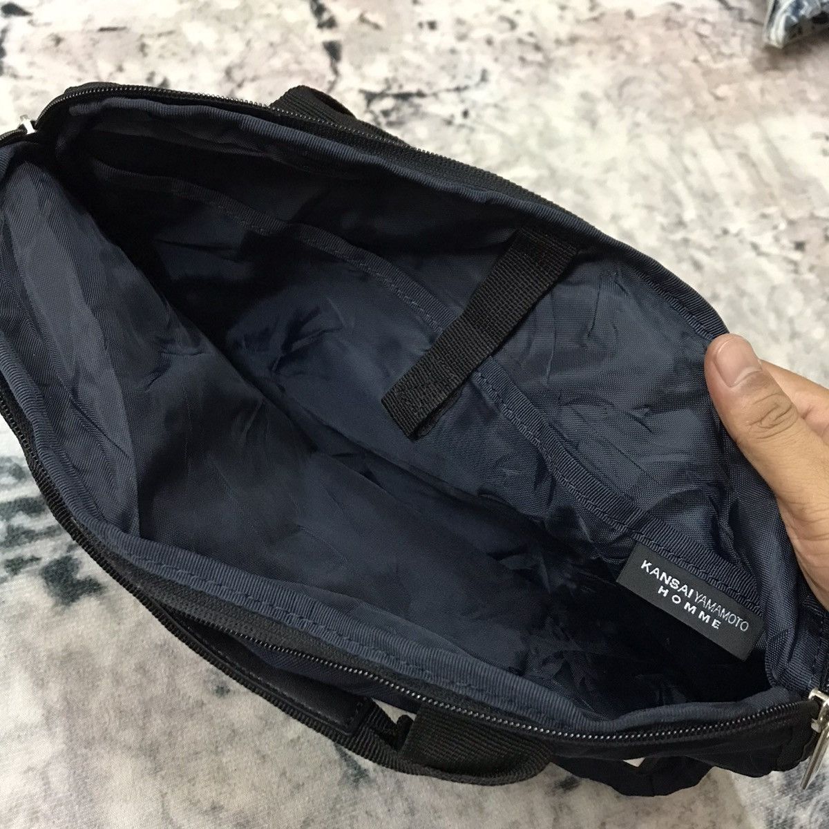 Kansai Yamamoto Kansai Yamamoto Homme Cordura Fabirc Tote Bag Size ONE SIZE - 7 Thumbnail