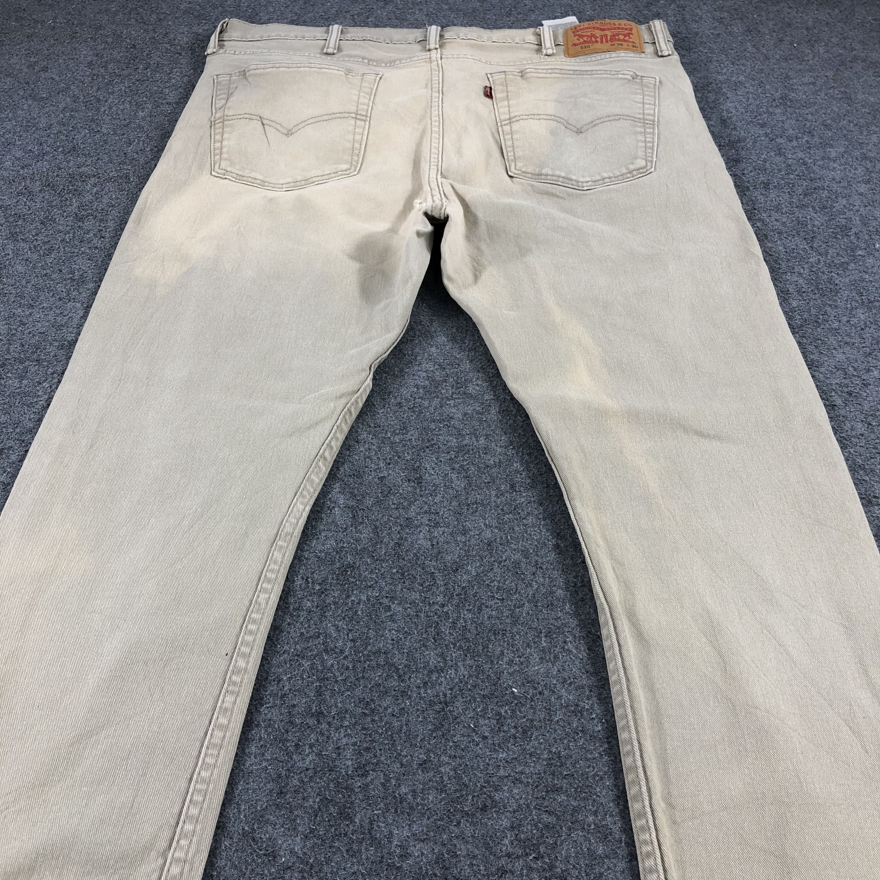 Levi's Vintage Levis 510 Jeans Distressed Denim-J1090 Size US 37 - 4 Thumbnail