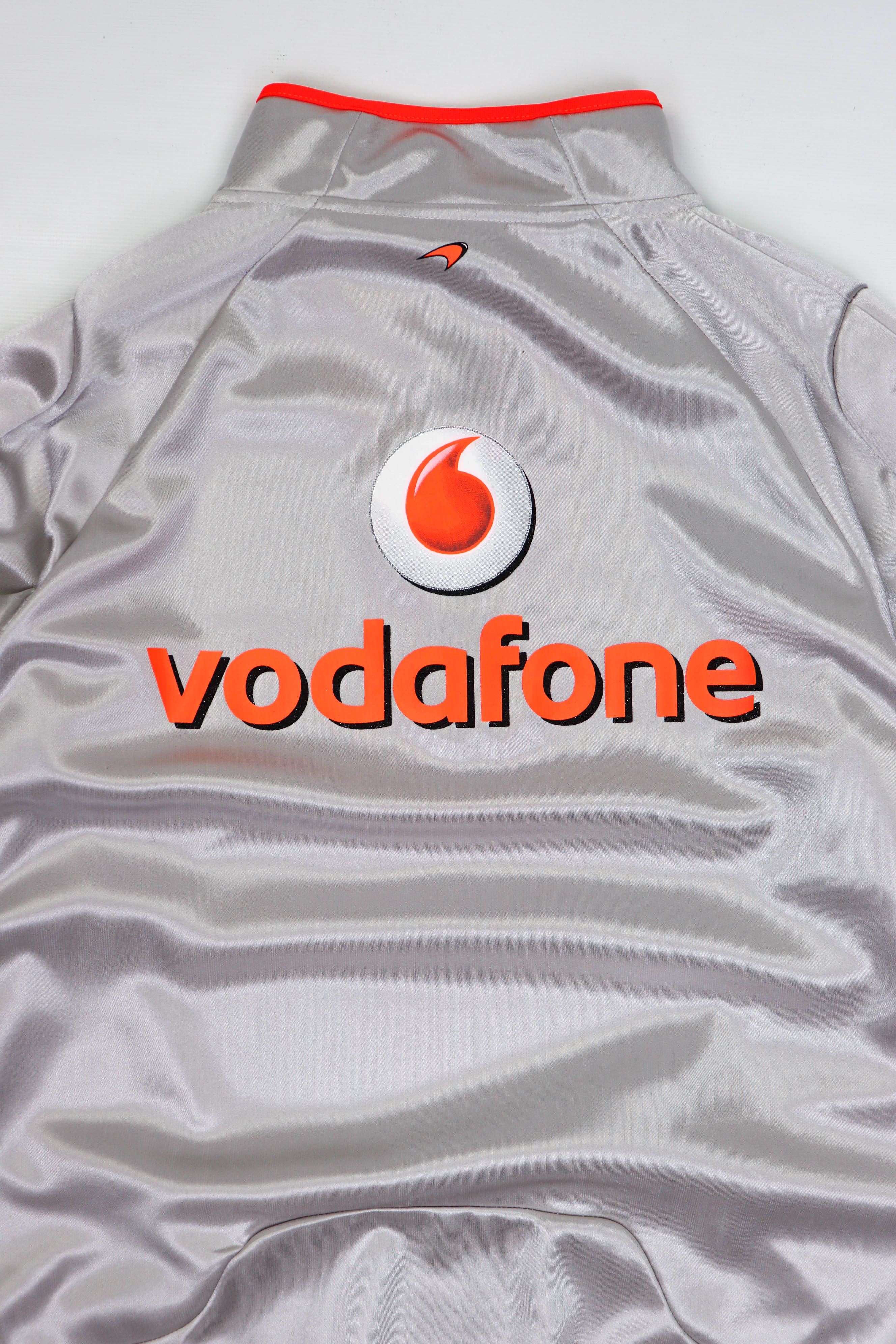 Malcolm McLaren Vodafone Mclaren Mercedes-Benz Racing Team Silver Pullover Size US M / EU 48-50 / 2 - 7 Thumbnail