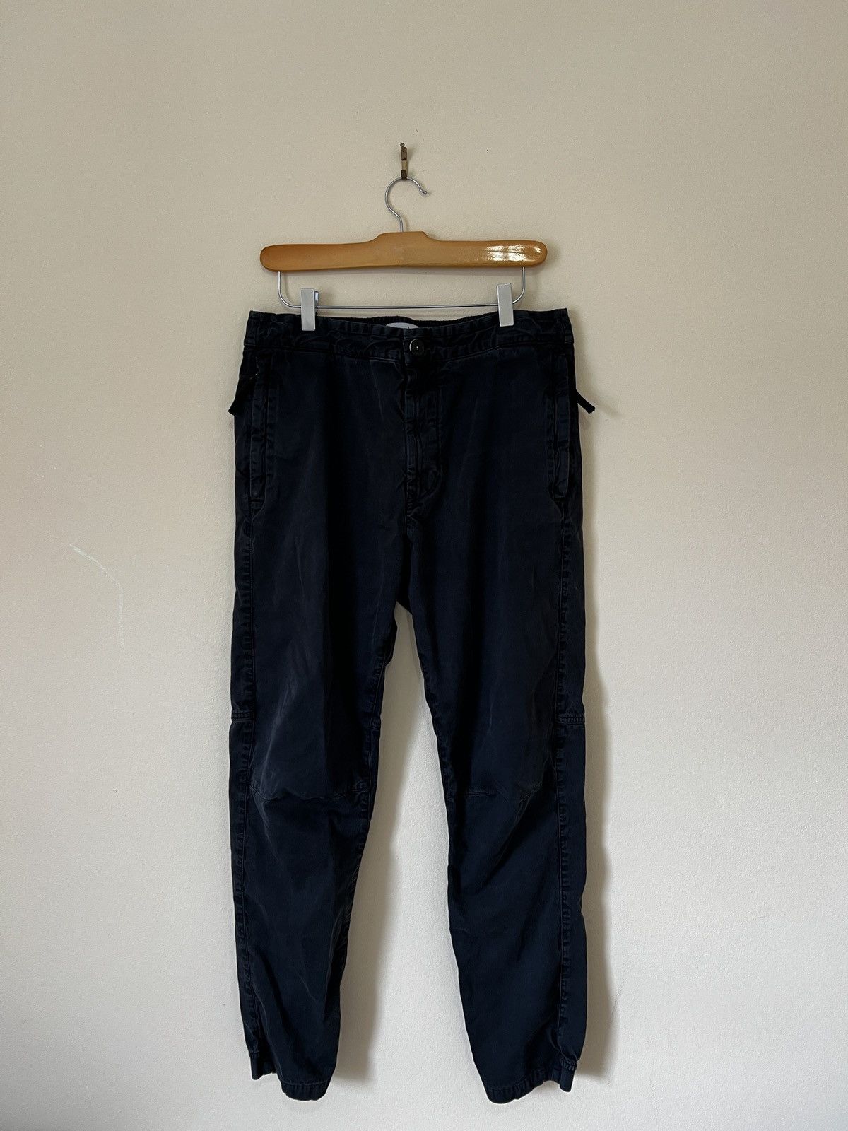 Stone Island Stone Island Cotton Blend Sweatpants Black 791530914 Size US 31 - 2 Thumbnail